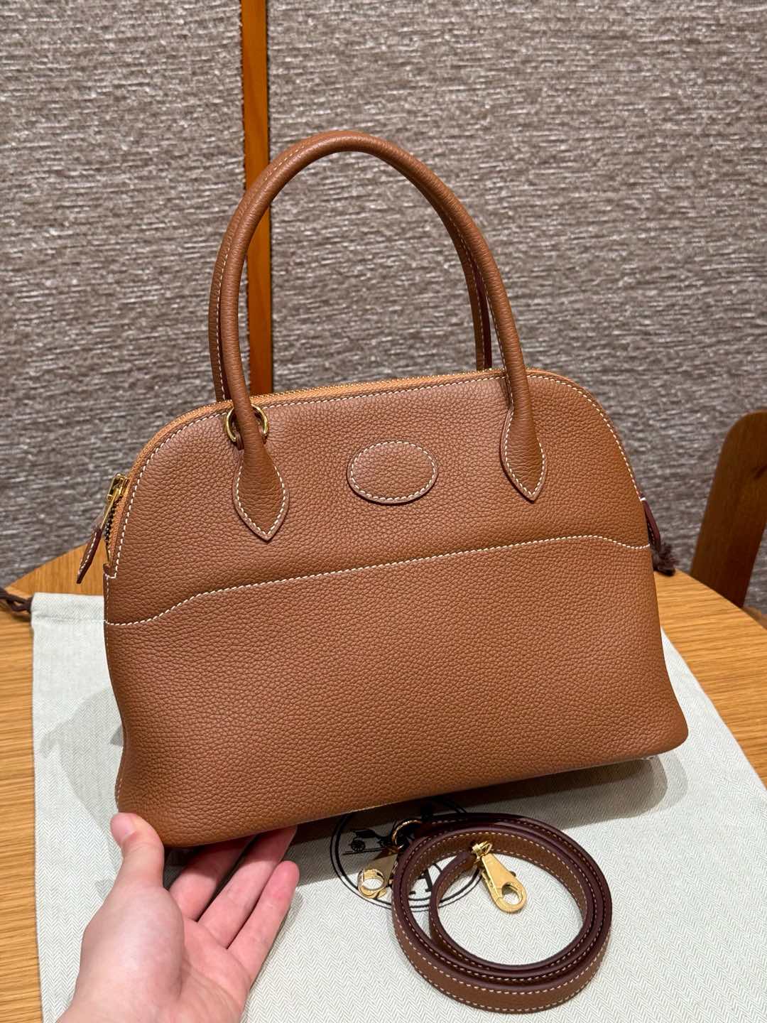Hermès Bolide 27cm (Gold)