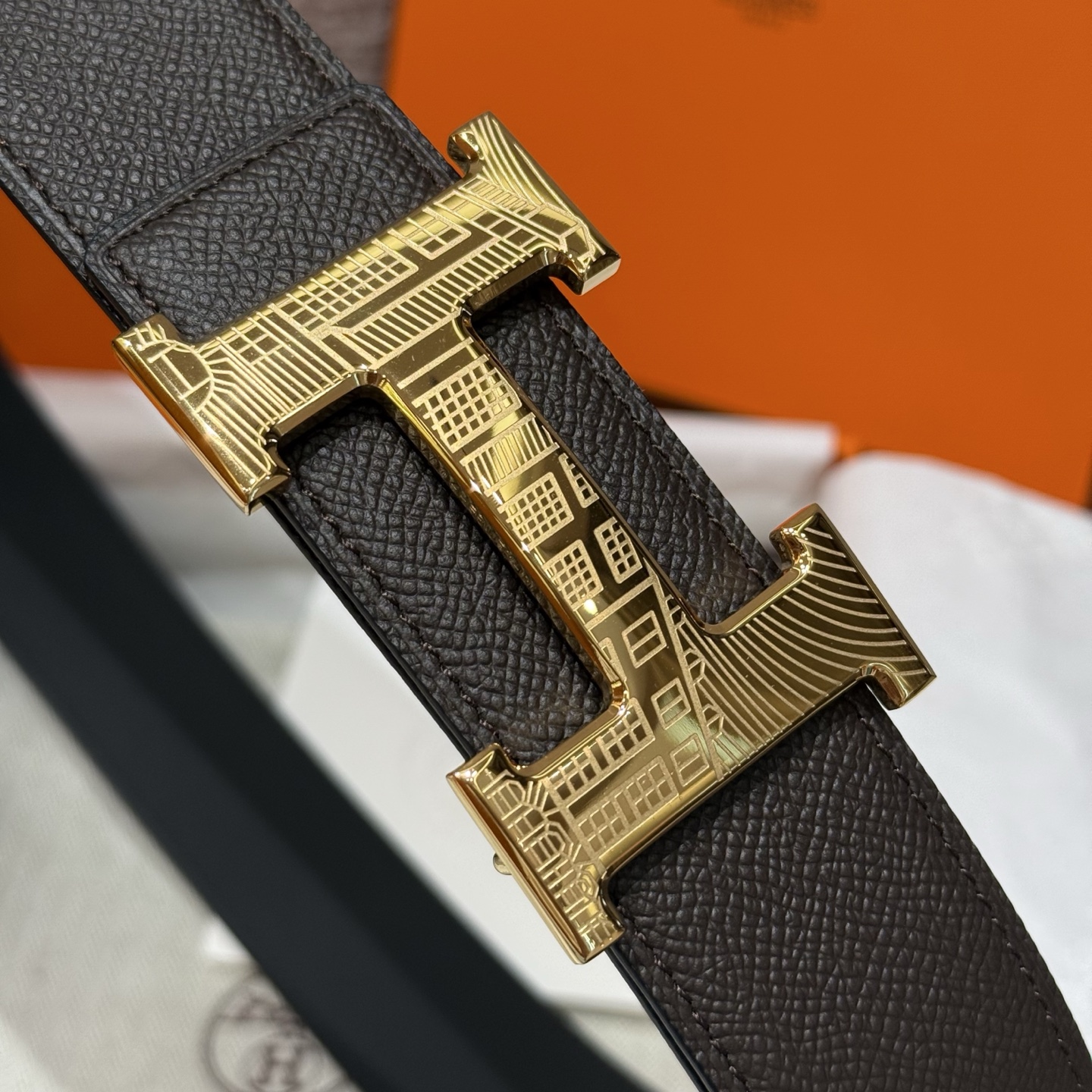 H家Touareg 皮带扣&双面皮腰 - 手工雕刻の個性派