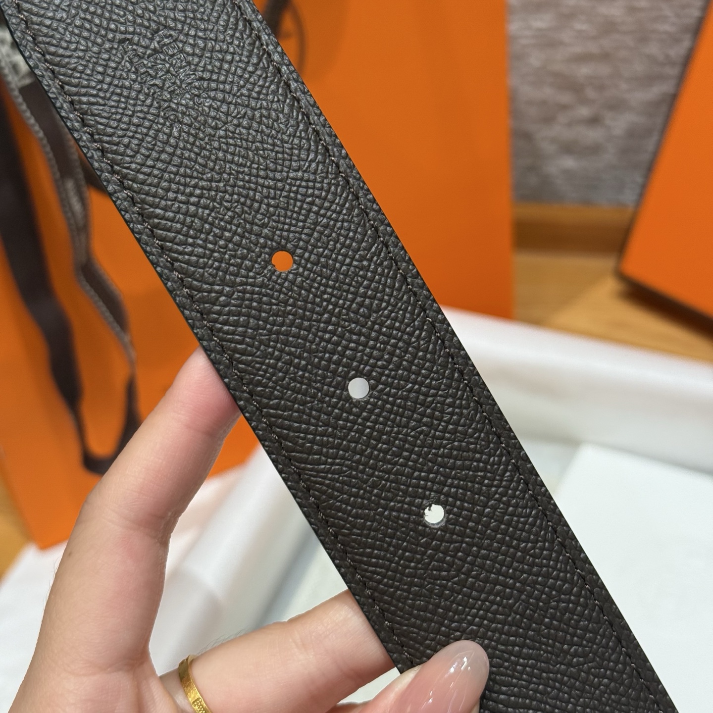 H家Touareg 皮带扣&双面皮腰 - 手工雕刻の個性派