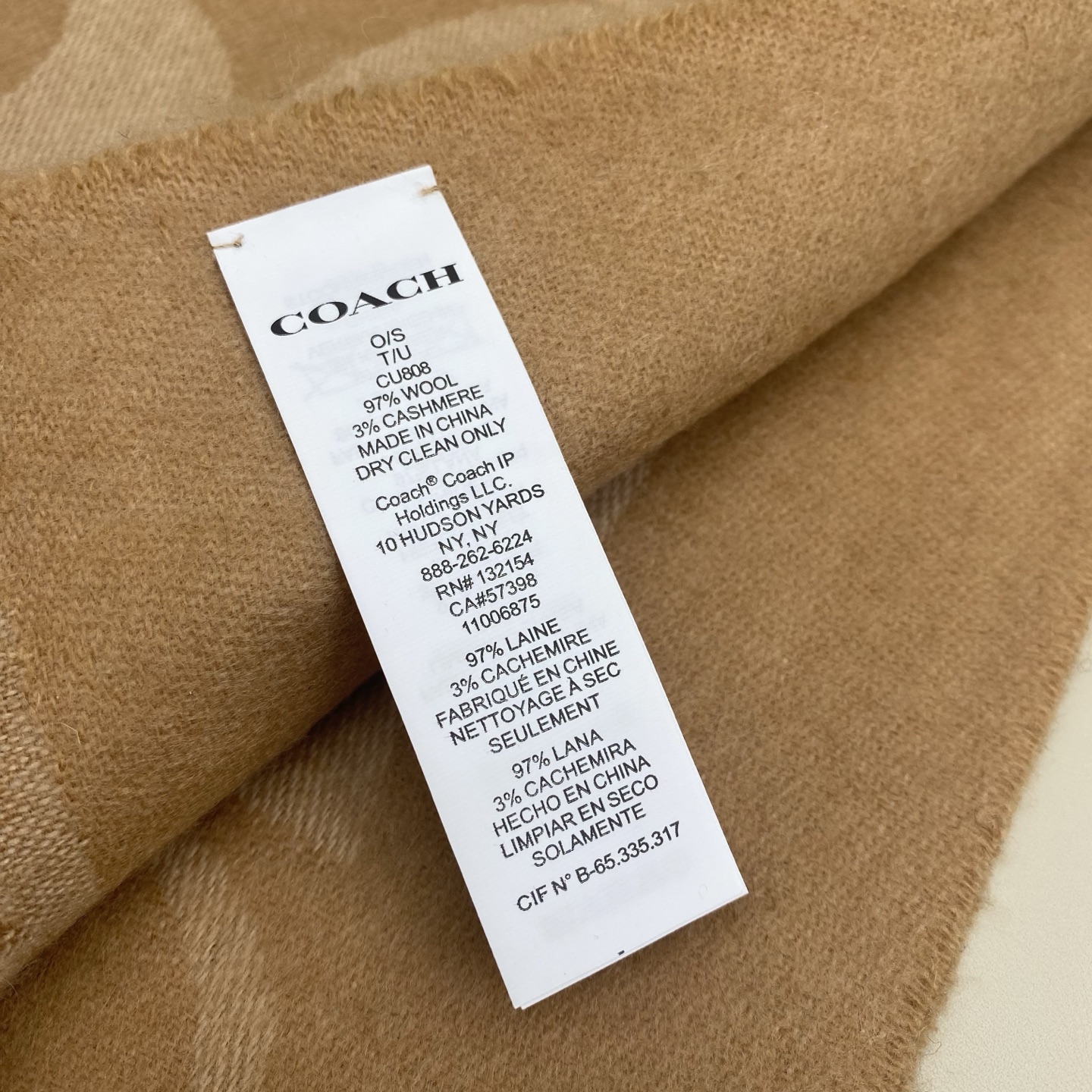 【COCAH · 蔻驰新款大C字母】专柜都在抢货的节奏❗️【高端原版尾单全套辅料齐全】Coach经典C字