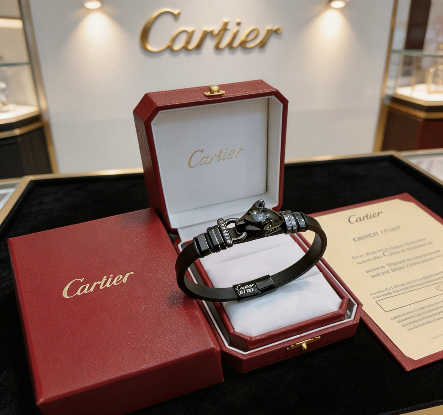 NO:819073,Cartier Bracelet Bracelet V gold cowhide material series is in perfect condition, with unparalleled details. The unique color is completely impeccable, and is decorated with a classic ring shape design. It is simple yet elegant and eye-catching. The pure handmade combination of V gold is more elegant and elegant. Same style for men and women. Cartier bracelet, jewelry boutique, cartier, bracelet, bracelet, cowhide19860909卡地亚手链手镯V金牛皮材质系列 品相完美,细节无敌,那种独特的色泽完全无可挑剔,再缀以经典指环外形设计,简约之余却又优雅夺目,V金纯手工的组合更显气色,上手雅致动人.男女同款 卡地亚手链,饰品精品,cartier,bracelet,bracelet,cowhide,Jewelry