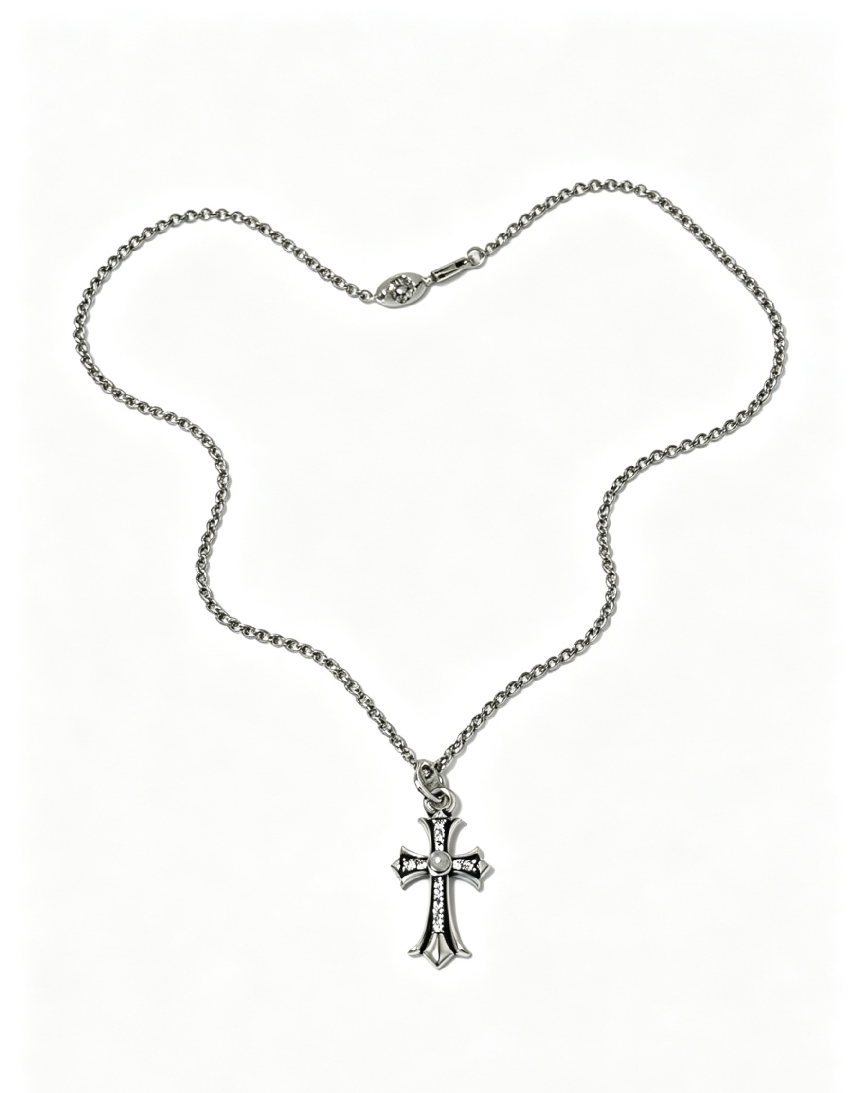 NO:857668,New [counter quality] Chrome Hearts multi-element retro cross necklace, thick cross pendant, different pattern design styles with concave and convex shapes, showing a distinctive cross. The Scout flower is the symbol of Chrome Hearts, so it is more durable. Genuine pattern-printed Chrome Hearts distinguishes the ordinary light version in the market. Match the version and standard quality. Look at the printing details. The degree of retro ash oxidation. Seiko version!  !  !  Purely handmade, authentic molded fashion essentials, can be worn by both men and women, same style for couples, original official website, rock punk Thai silver style, retro elements, trendy and versatile (chain length 50cm), fine jewelry, chrome hearts, chrome hearts, necklace19860909新款【专柜品质】Chrome Hearts克罗心多元素复古十字架项链 粗款十字架吊坠 凹凸造型不同的花纹设计风格 呈现出与众不同 十字架 童军花是克罗心的志 所以更经久不衰 正品打版Chrome Hearts克罗心 区别市场普通轻版 对版对标品质 看字印细节 复古做旧灰氧程度.精工版本！！！ 纯手工打造 正品开模潮流时尚必备 男女均可佩戴 情侣同款 官网原版 摇滚朋克泰银风格 复古元素 潮流百搭（链长50cm）,饰品精品,chrome hearts,chrome hearts,necklace,Jewelry
