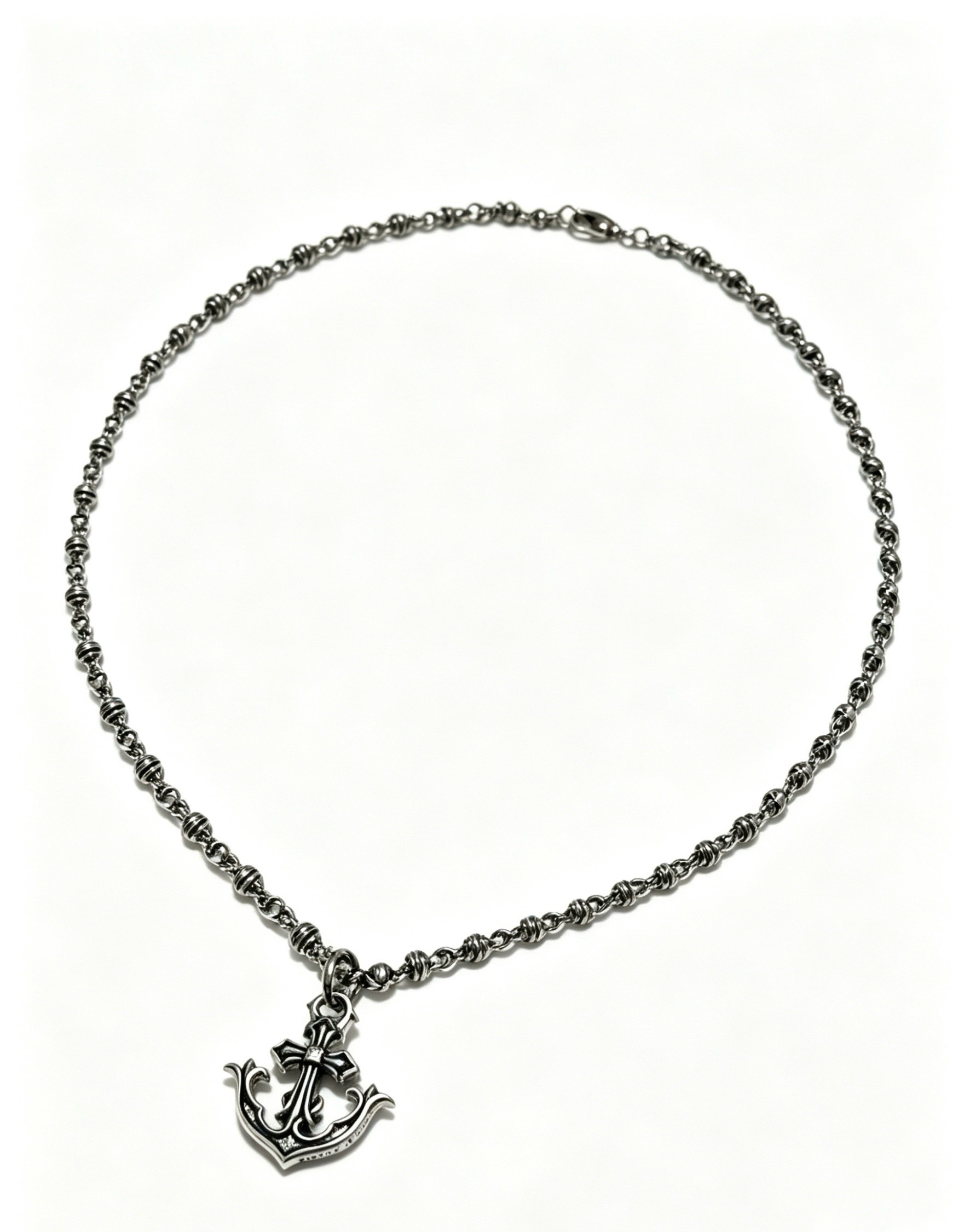 NO:862997,New [counter quality] Chrome Hearts multi-element retro cross necklace, thick cross pendant, different pattern design styles with concave and convex shapes, showing a distinctive cross. The Scout flower is the symbol of Chrome Hearts, so it is more durable. Genuine pattern-printed Chrome Hearts distinguishes the ordinary light version in the market. Match the version and standard quality. Look at the printing details. The degree of retro ash oxidation. Seiko version!  !  !  Purely handmade, authentic molded fashion essentials, can be worn by both men and women, same style for couples, official website original, rock punk Thai silver style, retro elements, trendy and versatile (60cm can be resized), jewelry boutique, chrome hearts, chrome hearts, necklace19860909新款【专柜品质】Chrome Hearts克罗心多元素复古十字架项链 粗款十字架吊坠 凹凸造型不同的花纹设计风格 呈现出与众不同 十字架 童军花是克罗心的志 所以更经久不衰 正品打版Chrome Hearts克罗心 区别市场普通轻版 对版对标品质 看字印细节 复古做旧灰氧程度.精工版本！！！ 纯手工打造 正品开模潮流时尚必备 男女均可佩戴 情侣同款 官网原版 摇滚朋克泰银风格 复古元素 潮流百搭（60cm可改尺寸）,饰品精品,chrome hearts,chrome hearts,necklace,Jewelry