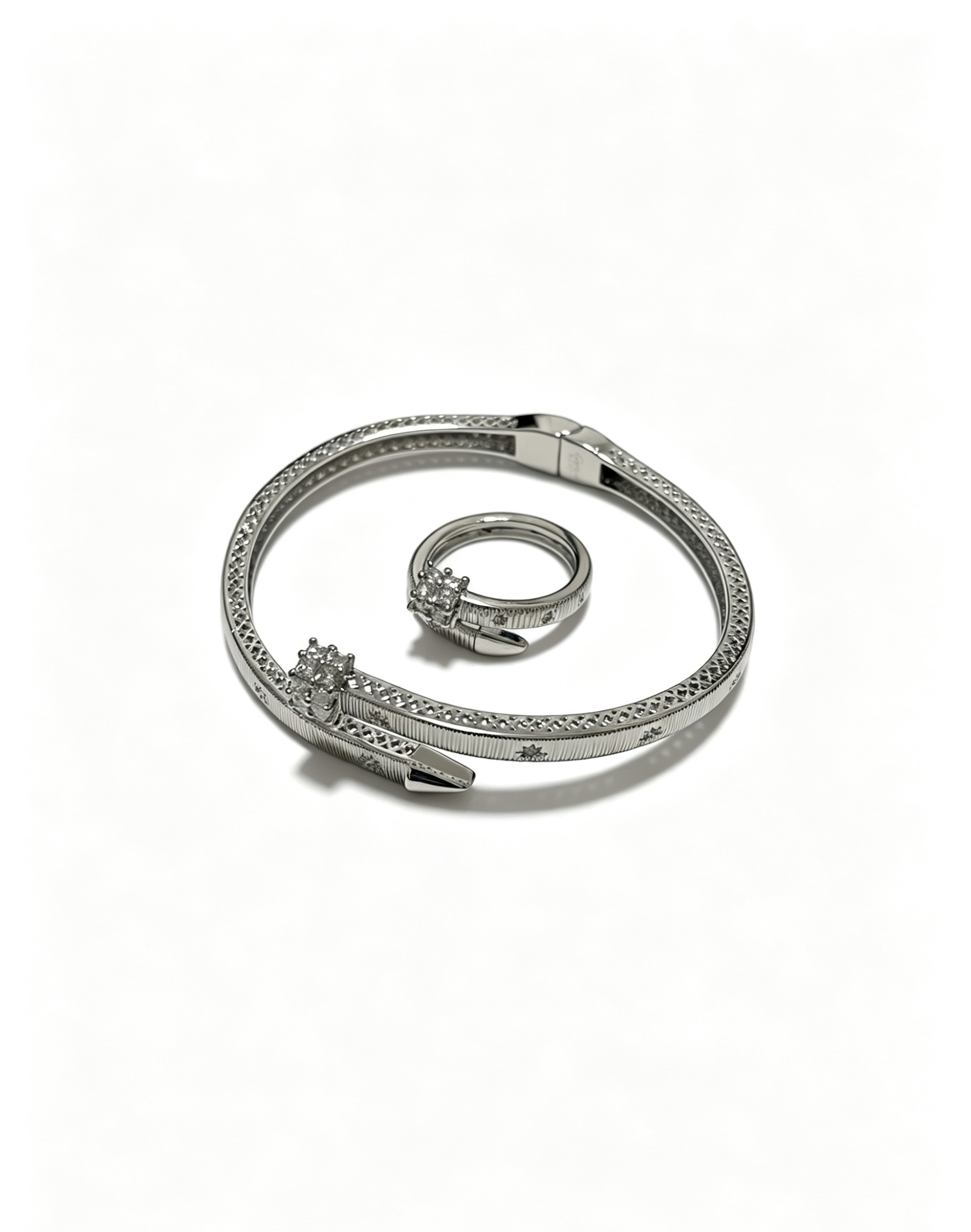 Cartier Haute Couture Haute Couture Fine Jewelry Necklace Bracelet Ring 4