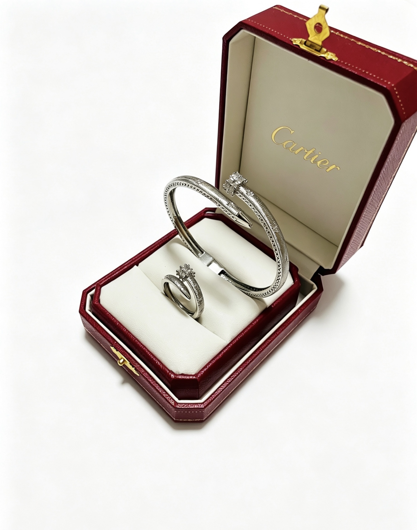 Cartier Haute Couture Haute Couture Fine Jewelry Necklace Bracelet Ring