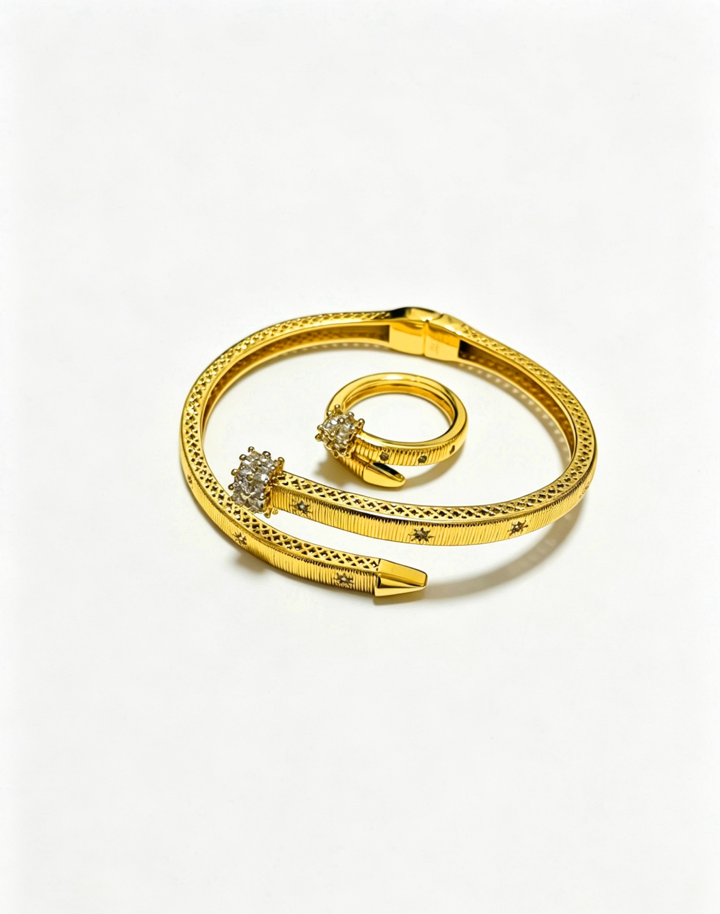 Cartier Haute Couture Haute Couture Fine Jewelry Necklace Bracelet Ring 3