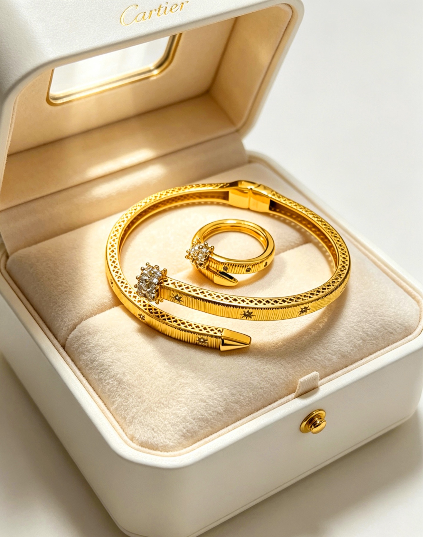 Cartier Haute Couture Haute Couture Fine Jewelry Necklace Bracelet Ring 6