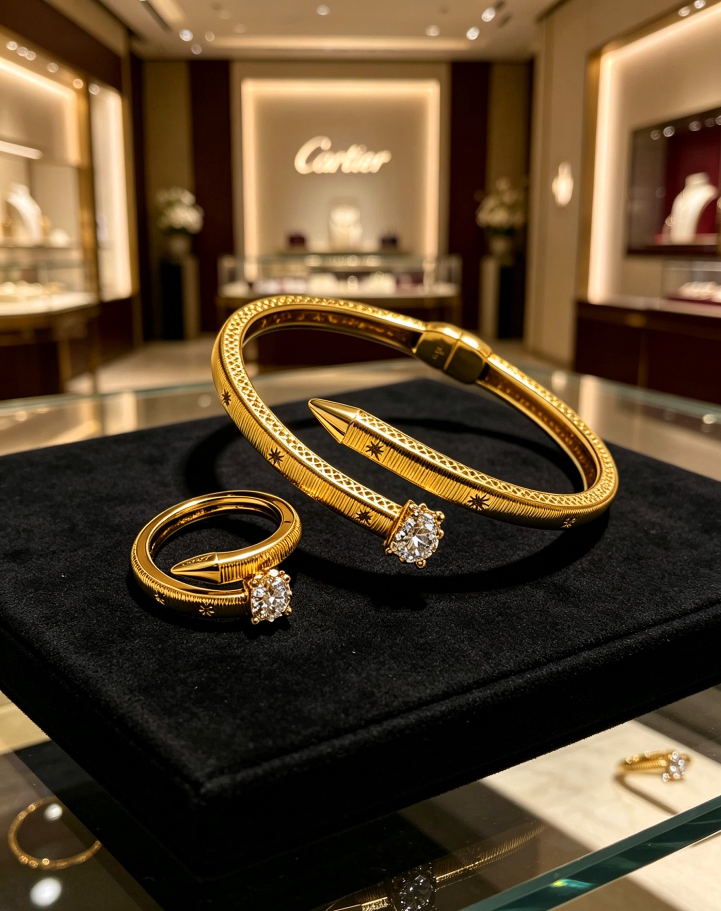 Cartier Haute Couture Haute Couture Fine Jewelry Necklace Bracelet Ring 7