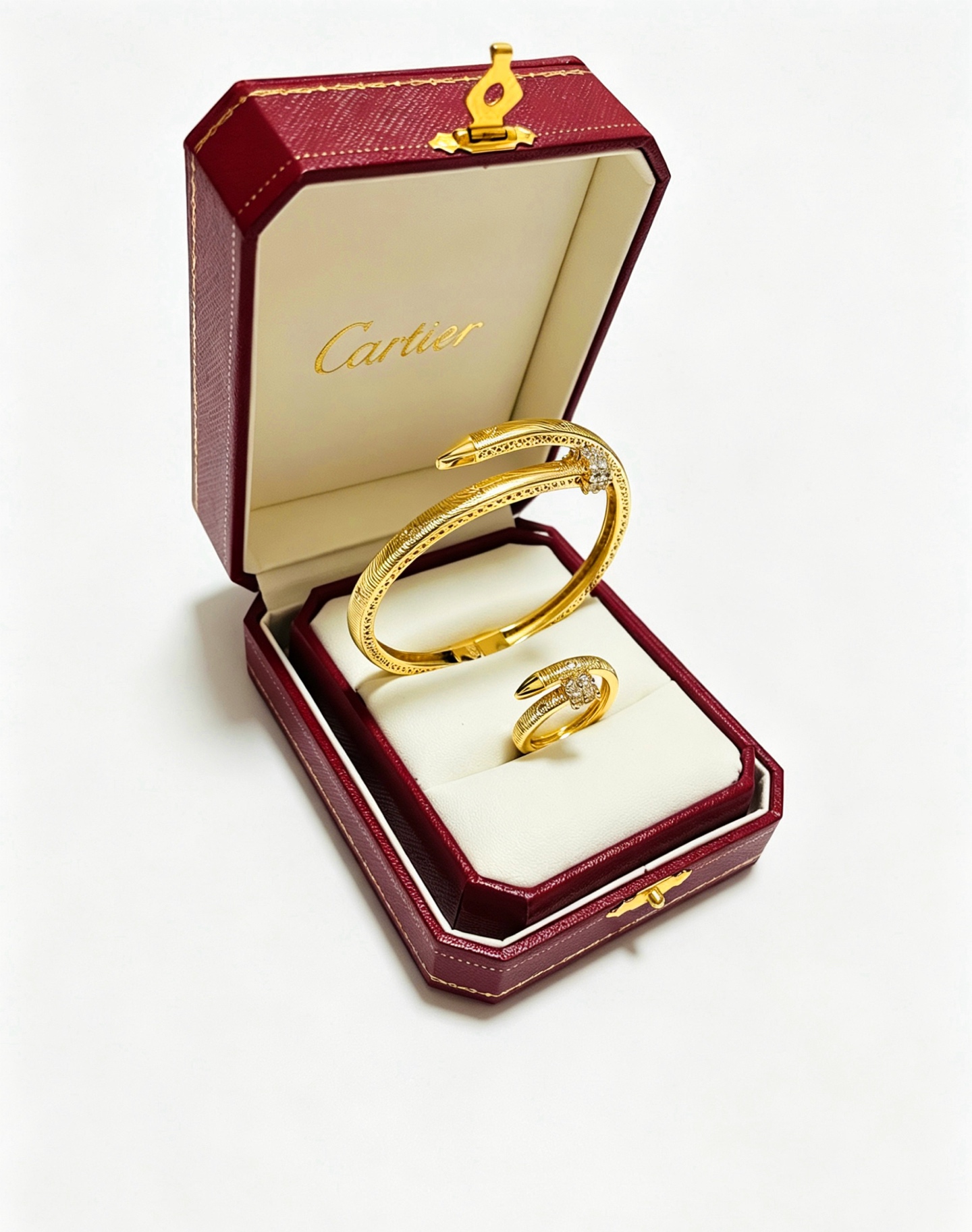 Cartier Haute Couture Haute Couture Fine Jewelry Necklace Bracelet Ring 4