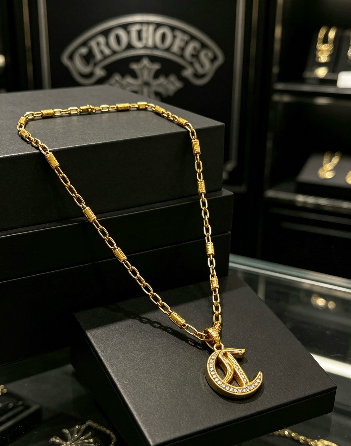 Burberry Haute Couture Haute Couture Fine Jewelry Necklace Bracelet Ring 9