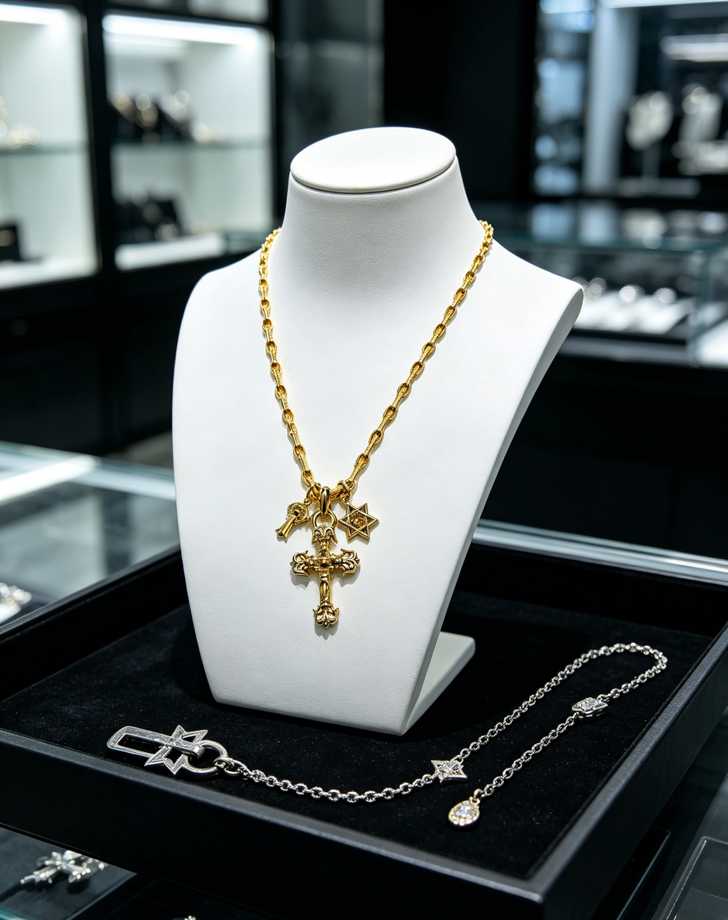 Gucci Haute Couture Haute Couture Fine Jewelry Necklace Bracelet Ring 6