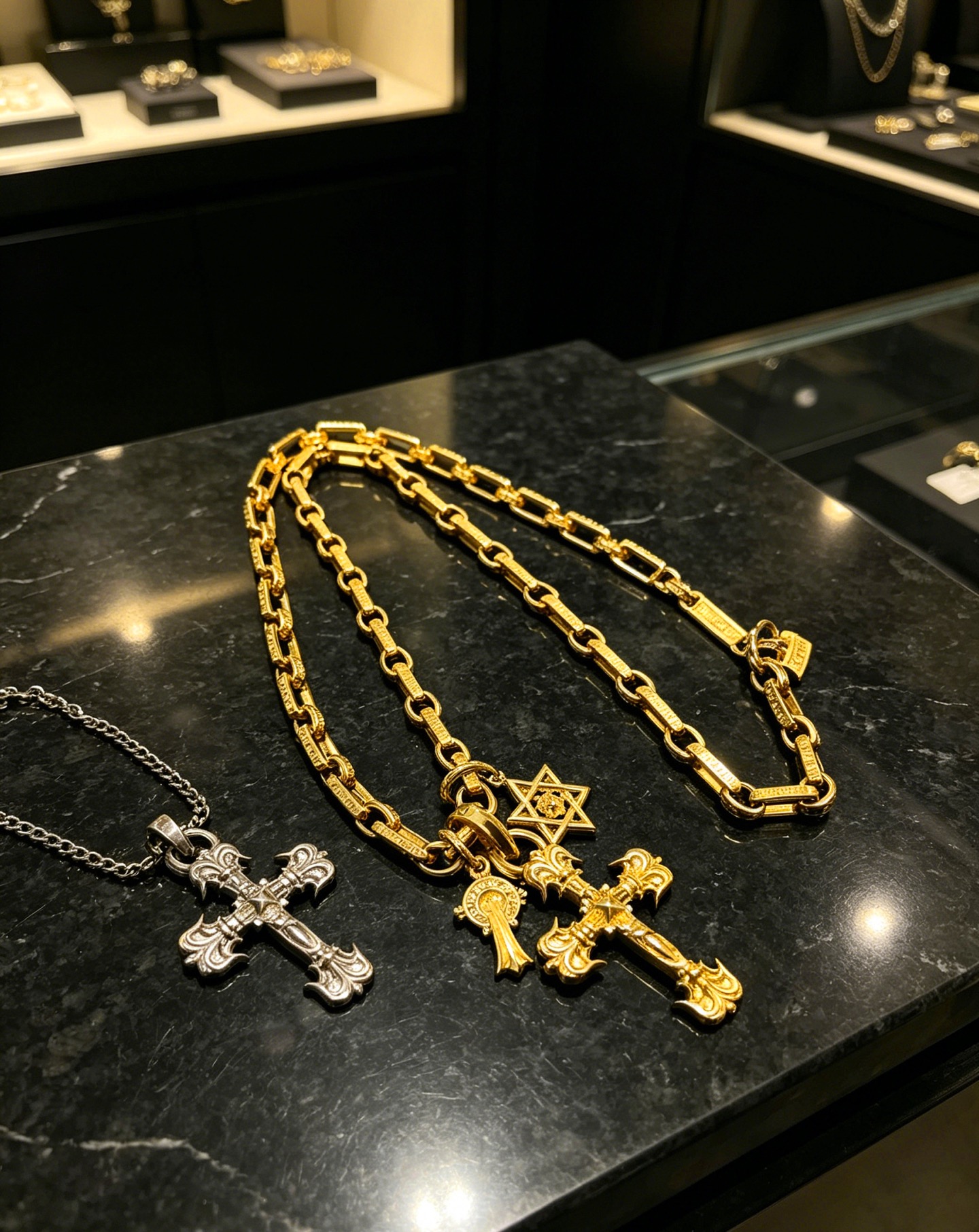 Gucci Haute Couture Haute Couture Fine Jewelry Necklace Bracelet Ring 9