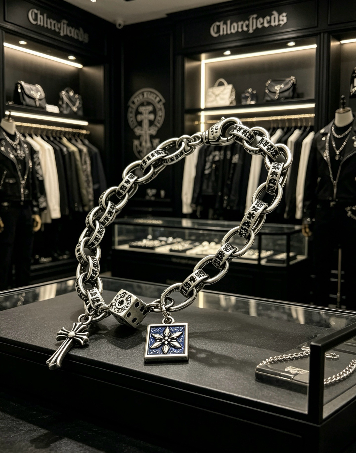 Loewe Haute Couture Haute Couture Fine Jewelry Necklace Bracelet Ring 9