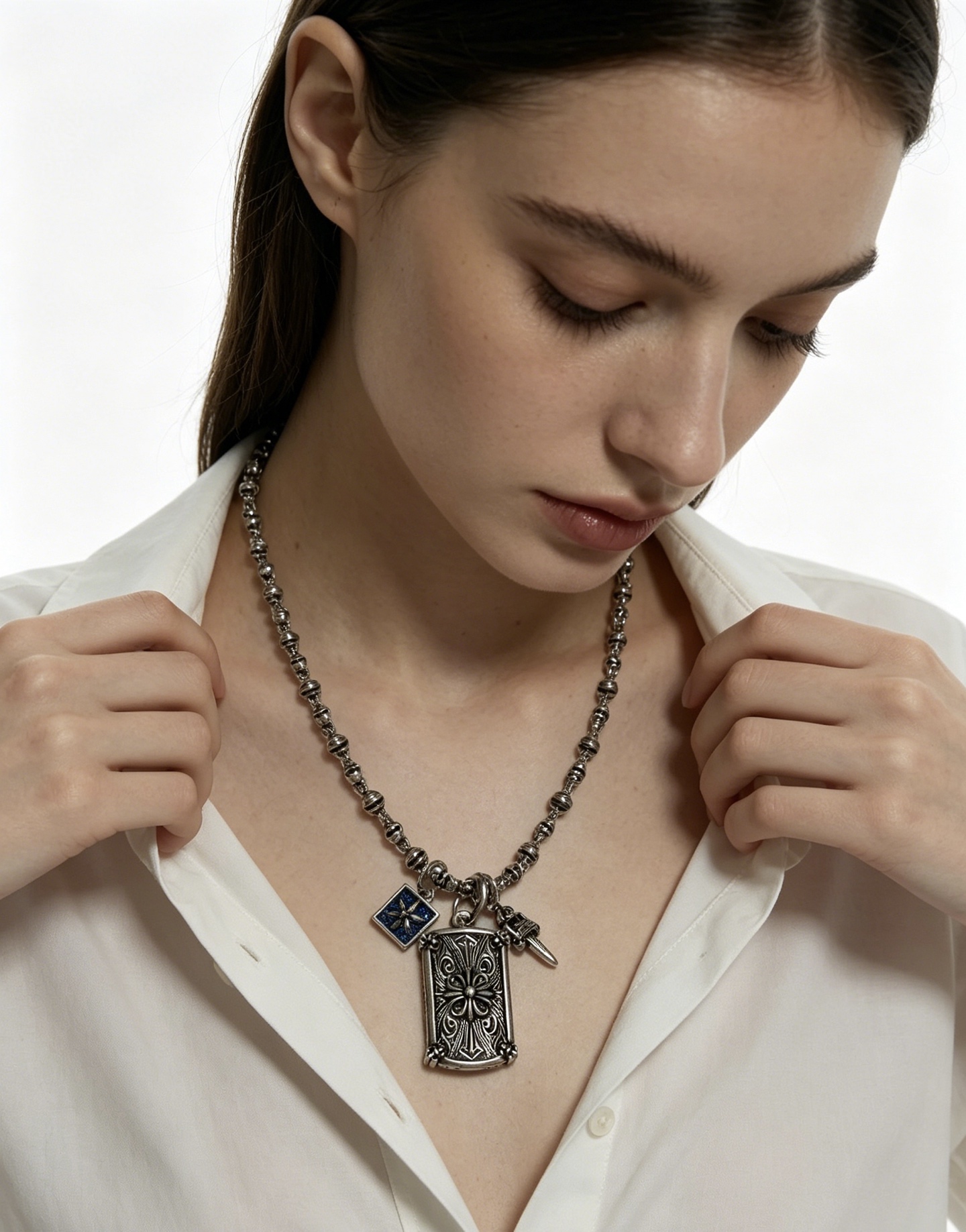 Loewe Haute Couture Haute Joaillerie Fine Jewelry Earrings Necklace Ring 7