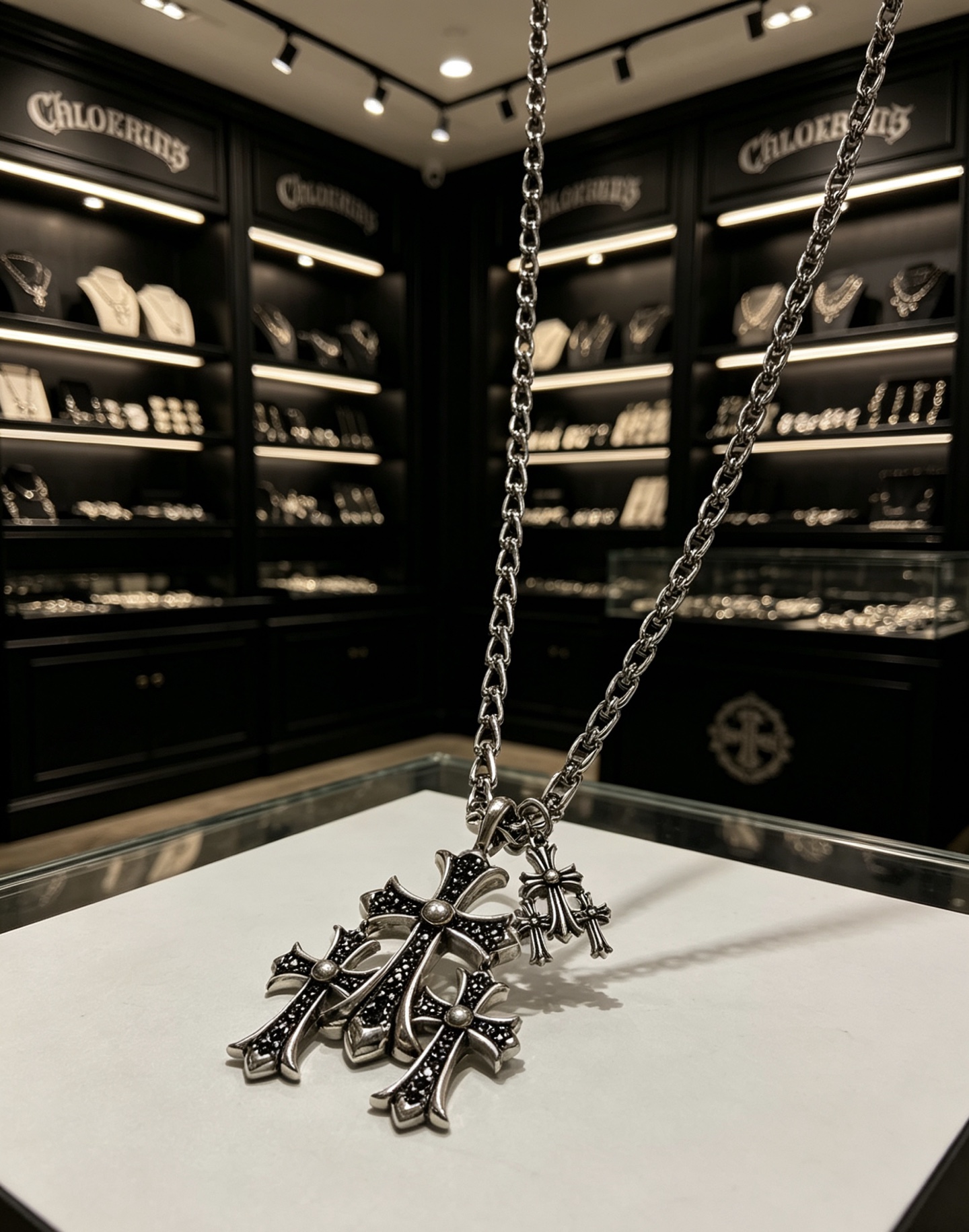 范思哲 Versace 高定典藏传世高定珠宝耳环项链戒指首饰 #1A086B51 9