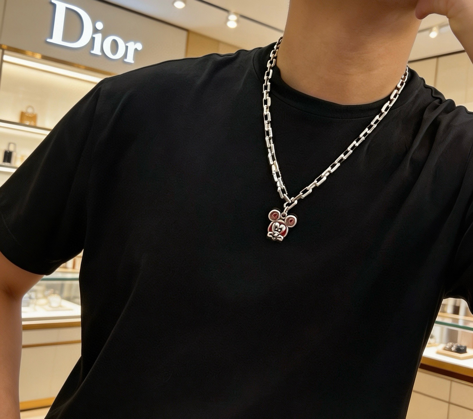 迪奥 Dior 传世高定珠宝耳环项链戒指首饰 #CA2D6A53 7