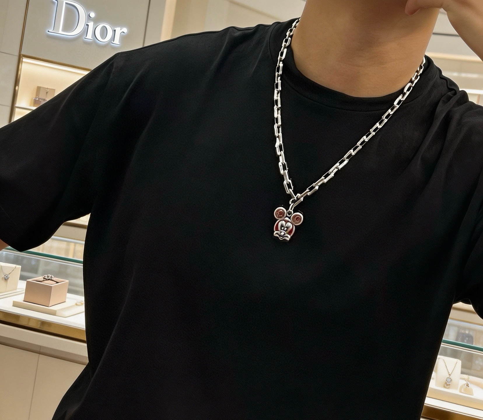 迪奥 Dior 传世高定珠宝耳环项链戒指首饰 #CA2D6A53 4