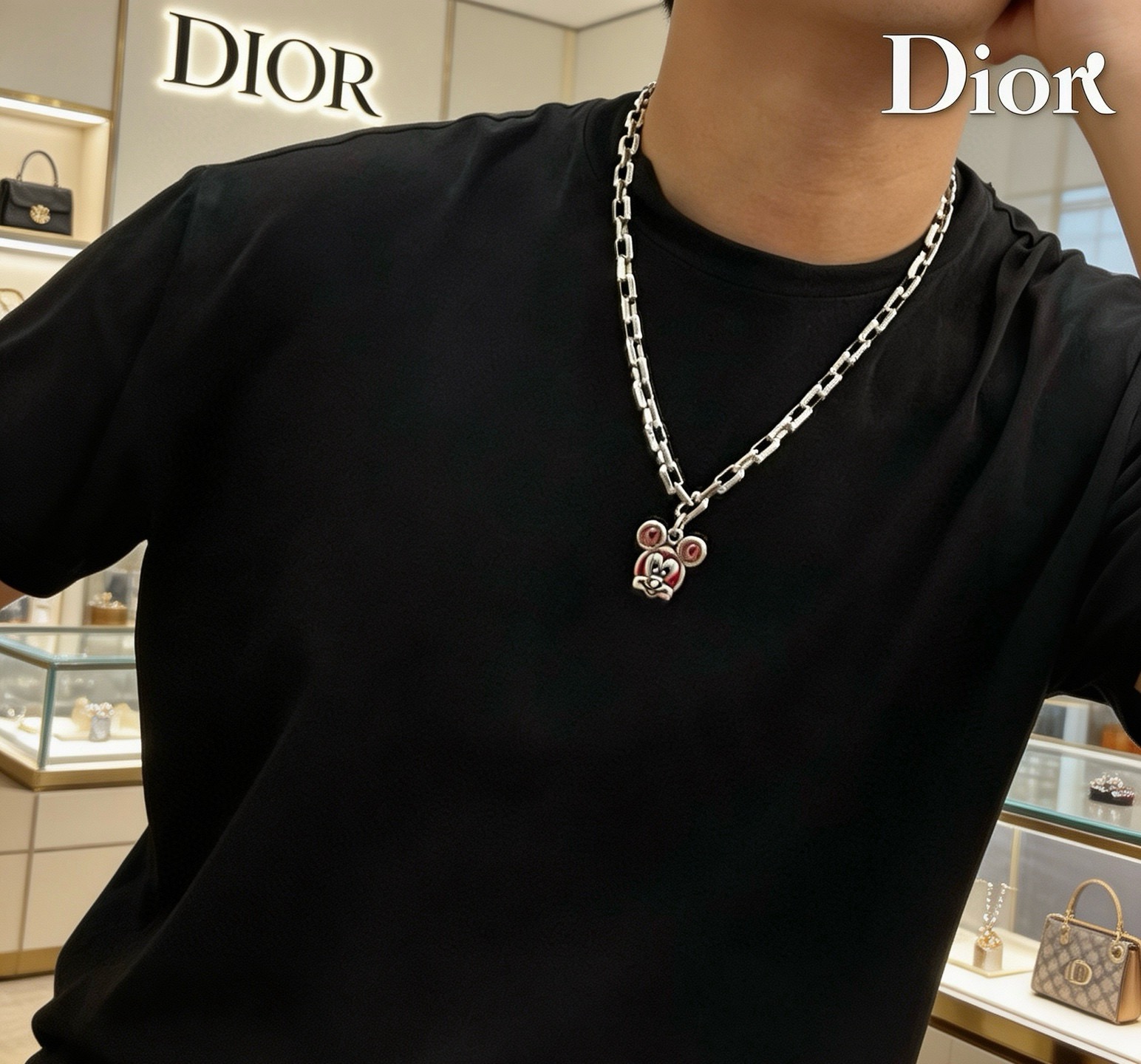 迪奥 Dior 传世高定珠宝耳环项链戒指首饰 #CA2D6A53 9