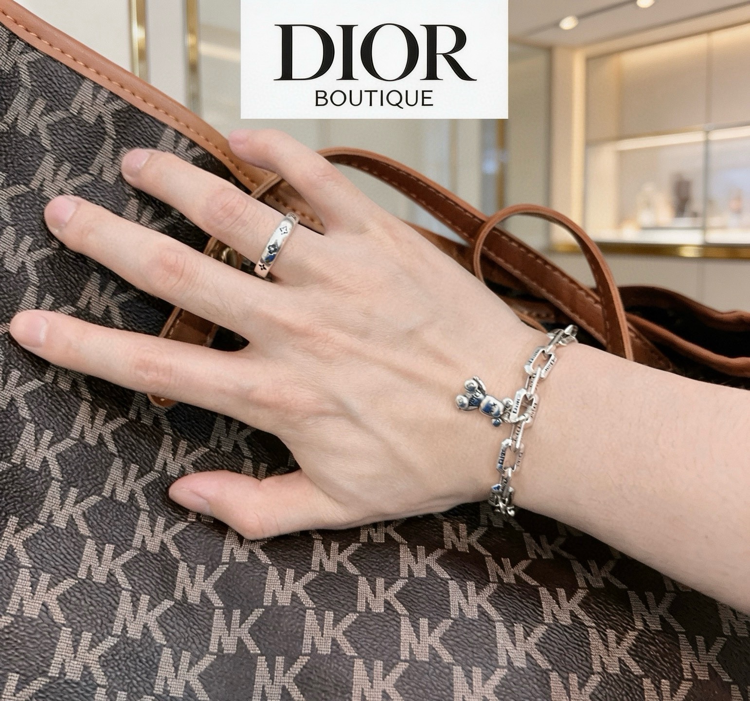 迪奥 Dior 传世高定珠宝耳环项链戒指首饰 #FAABE2D8 9