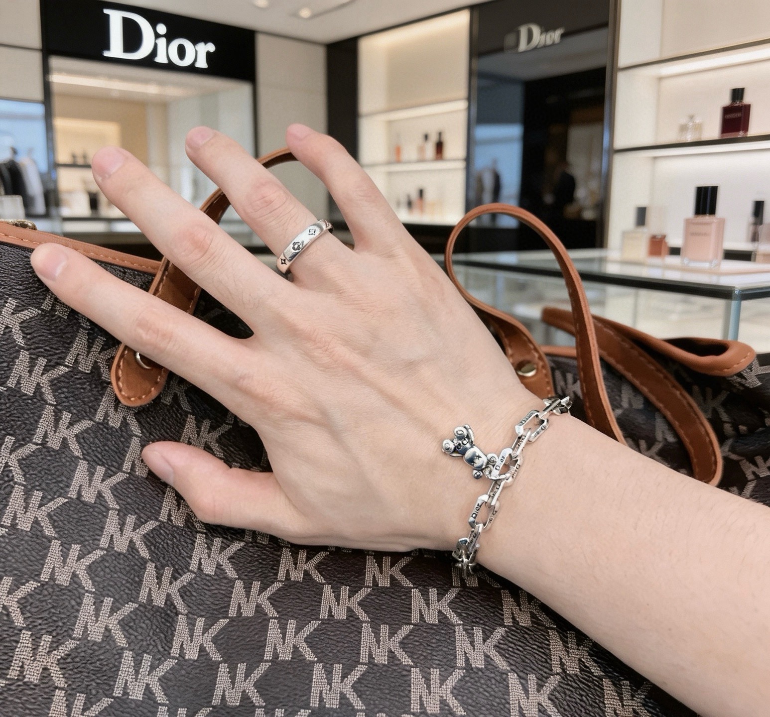 迪奥 Dior 传世高定珠宝耳环项链戒指首饰 #FAABE2D8 4