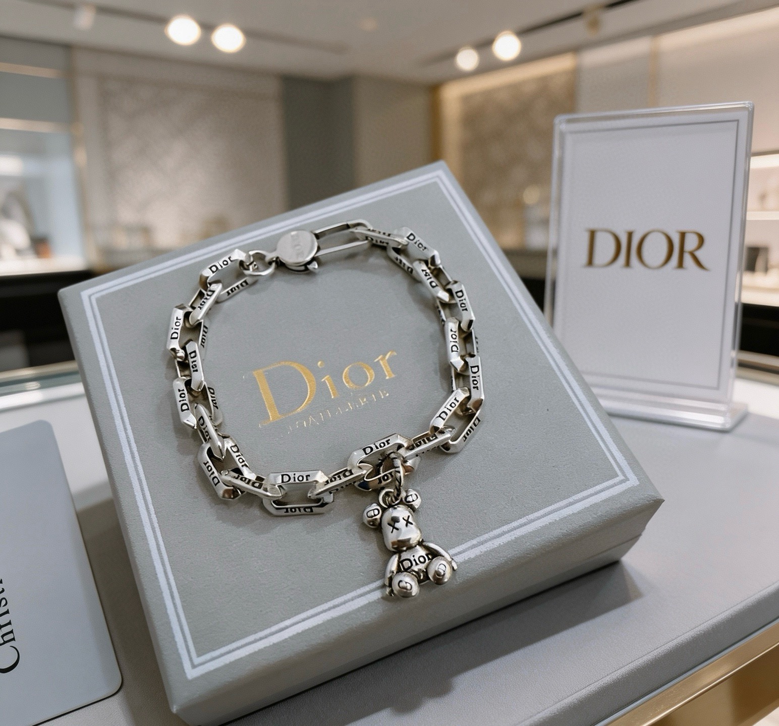 迪奥 Dior 传世高定珠宝耳环项链戒指首饰 #FAABE2D8 5