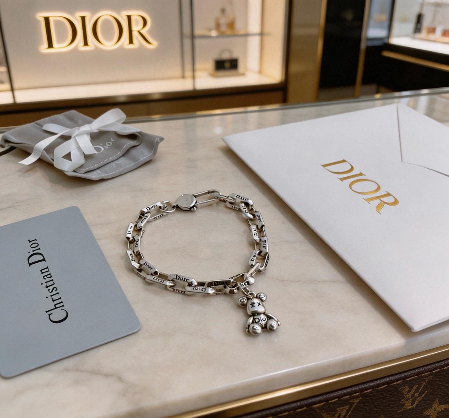 迪奥 Dior 传世高定珠宝耳环项链戒指首饰 #FAABE2D8 8