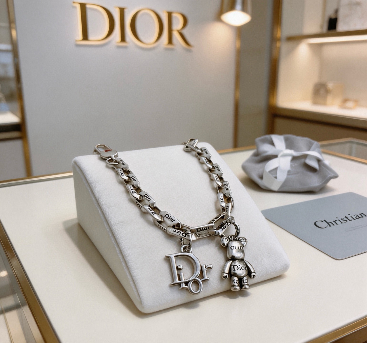 Dior Haute Joaillerie Fine Jewelry Earrings Necklace Ring Ref.6094579F 3