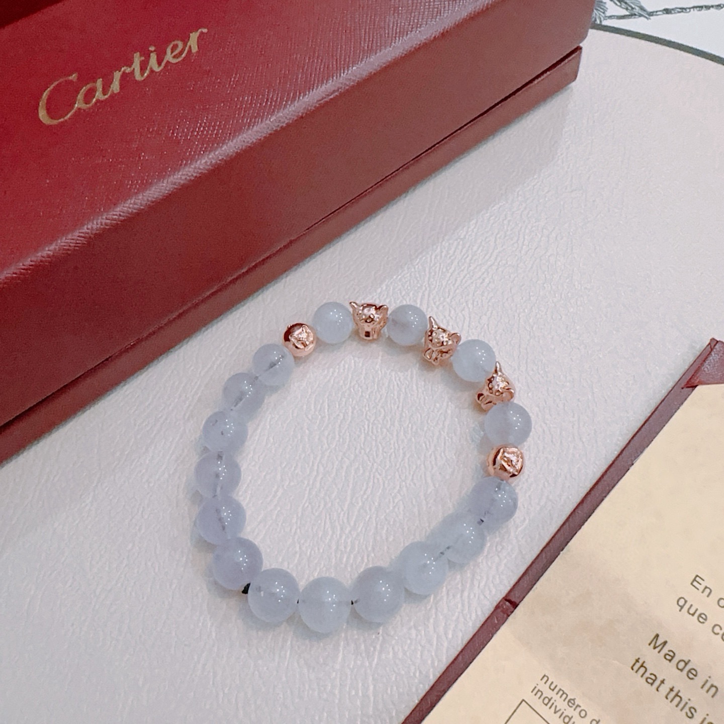 卡地亚 Cartier 传世高定珠宝耳环项链戒指首饰 #71CA01A8 3