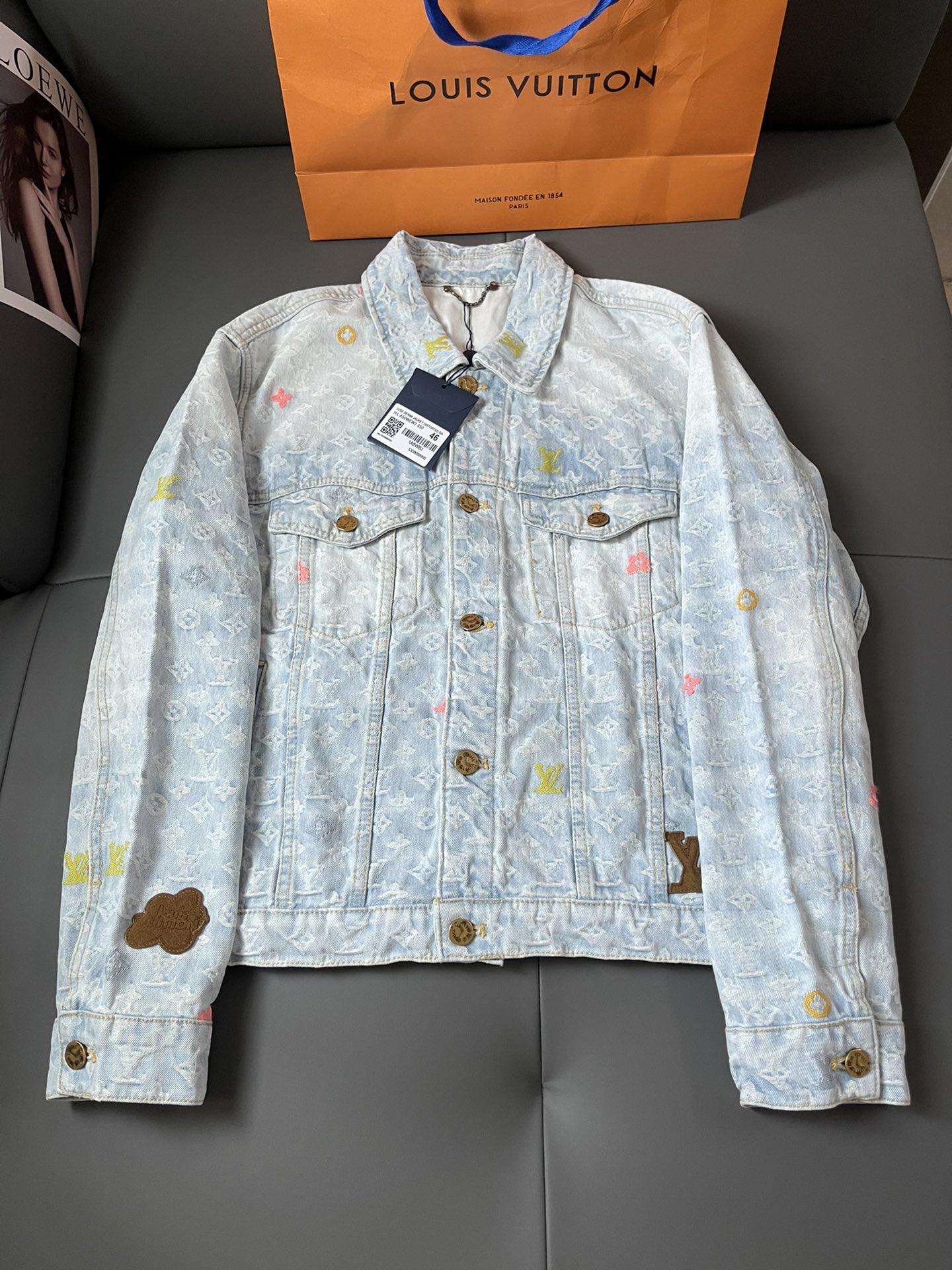 Louis Vuitton Ropa Abrigos y chaquetas Azul claro Tejido Universal para hombres y mujeres