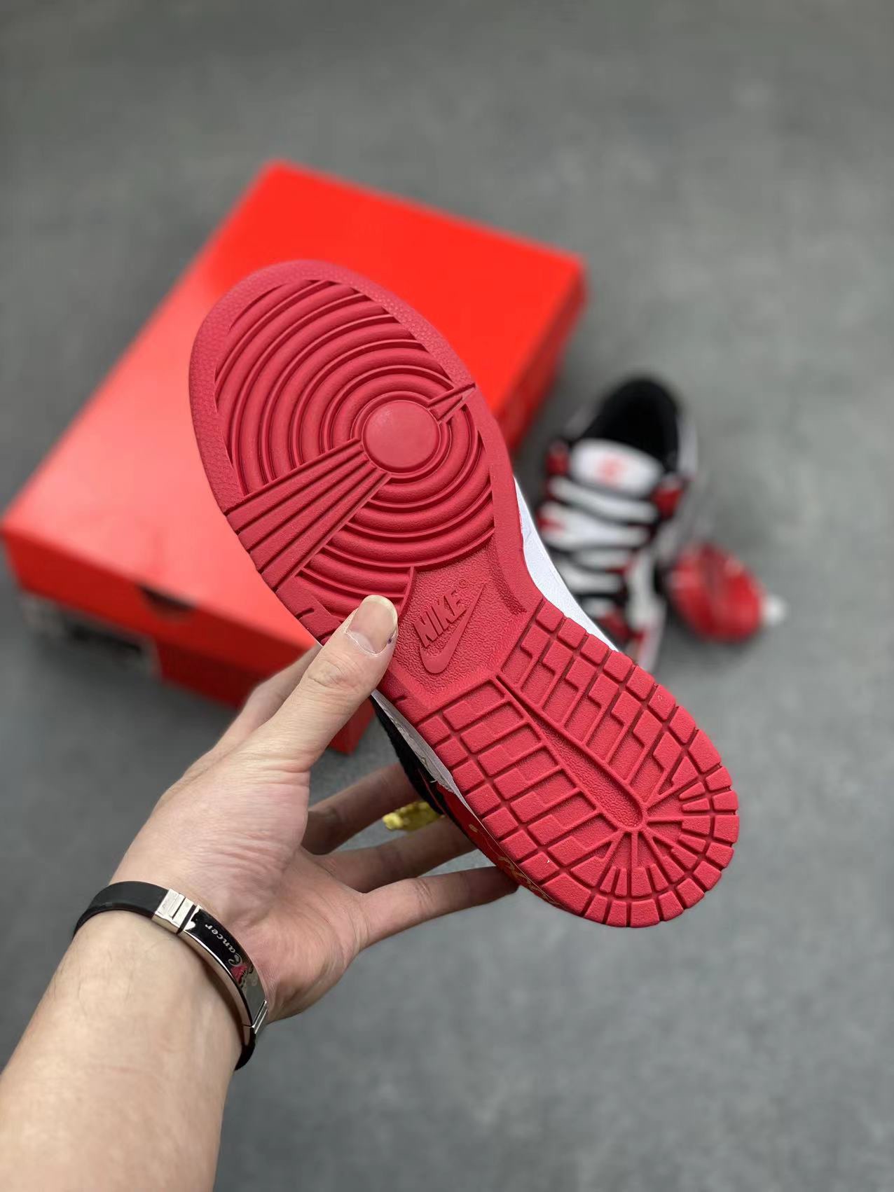 Nike SB Dunk Low 'Year of the Dragon' Custom Sneakers - Red & Black 7 i1712735067 6238 0