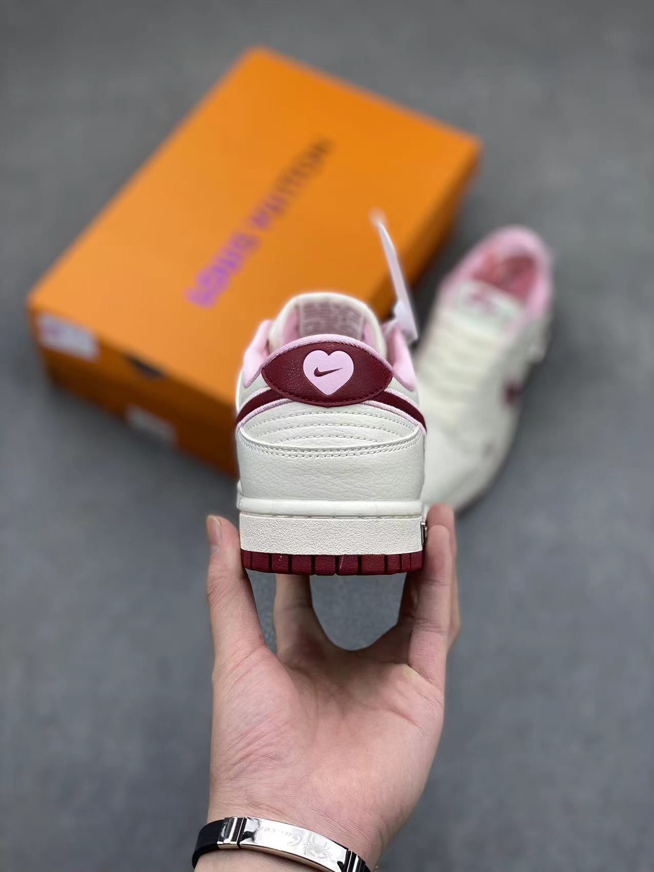 Nike SB Dunk Low Cherry Valentine's Day Sneakers - High-End Custom Edition 5 i1715843438 7270 7