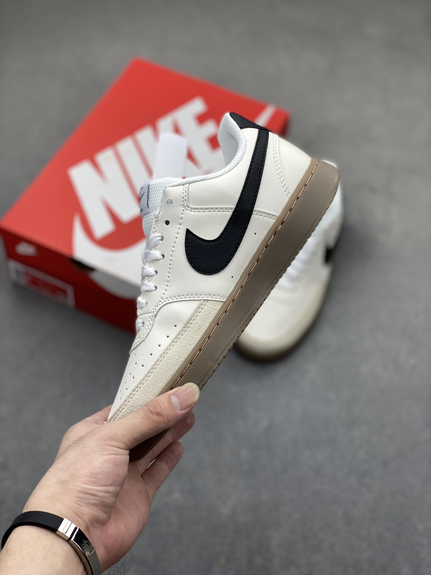 Nike Air Force 1 '07 Low White Black Shoes FQ8075-133, Multiple Sizes 4 i1719950445 4086 8