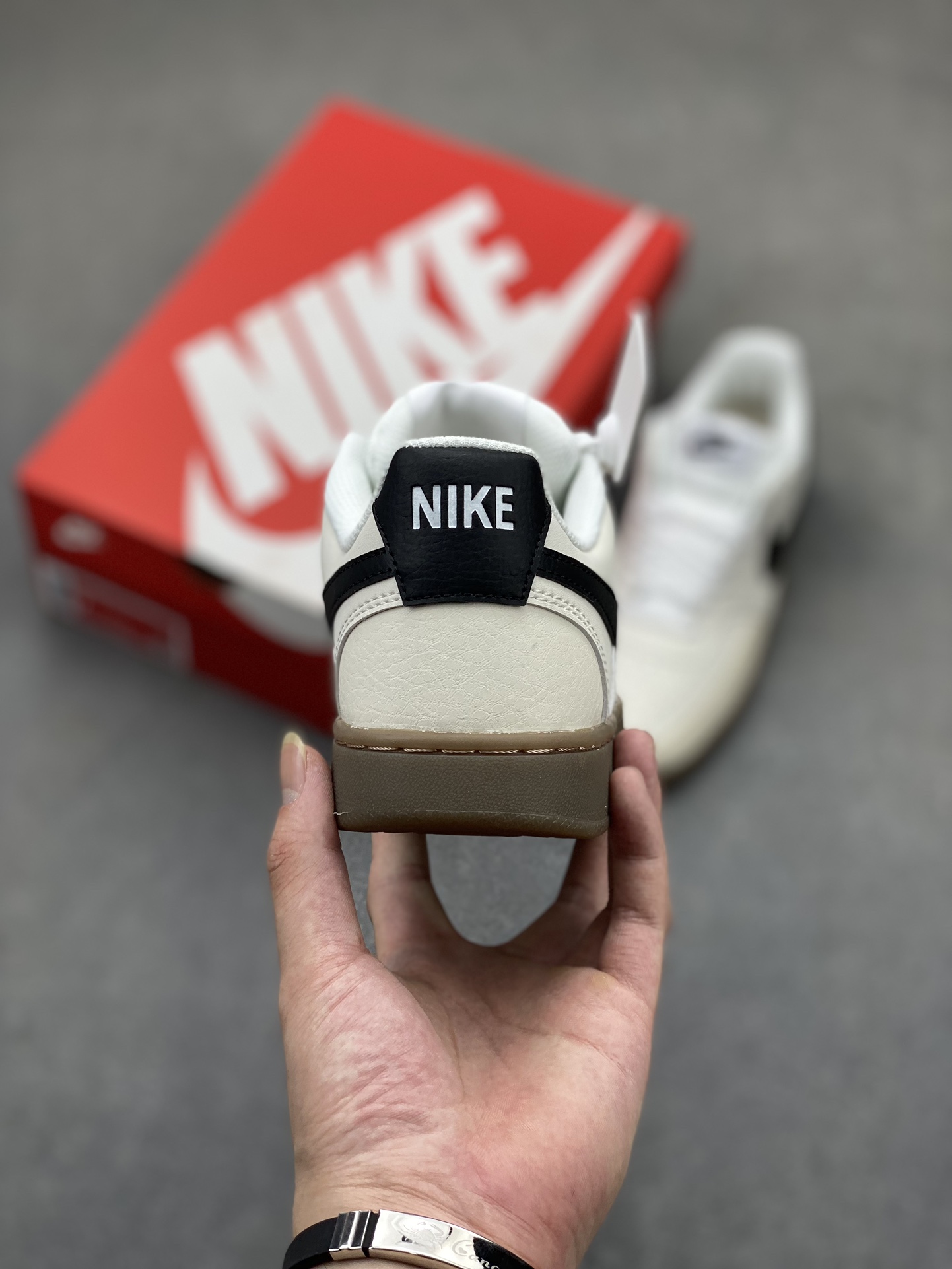 Nike Air Force 1 '07 Low White Black Shoes FQ8075-133, Multiple Sizes 5 i1719950445 4540 2