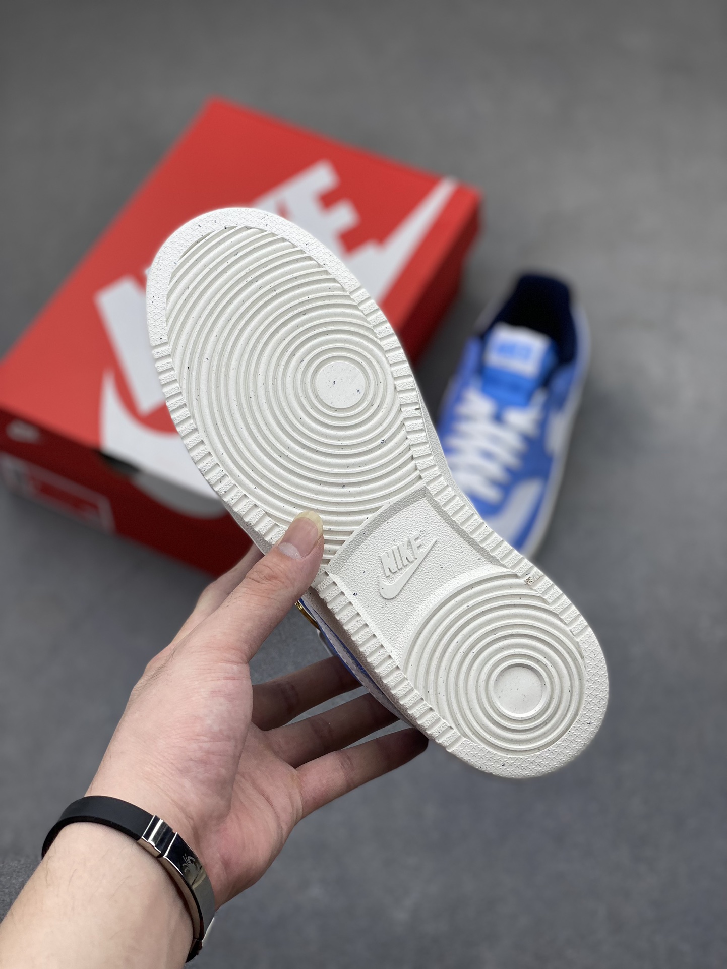 Nike Court Vision Low Blue White Men's Shoes FJ2767-400 7 i1719950567 1342 0