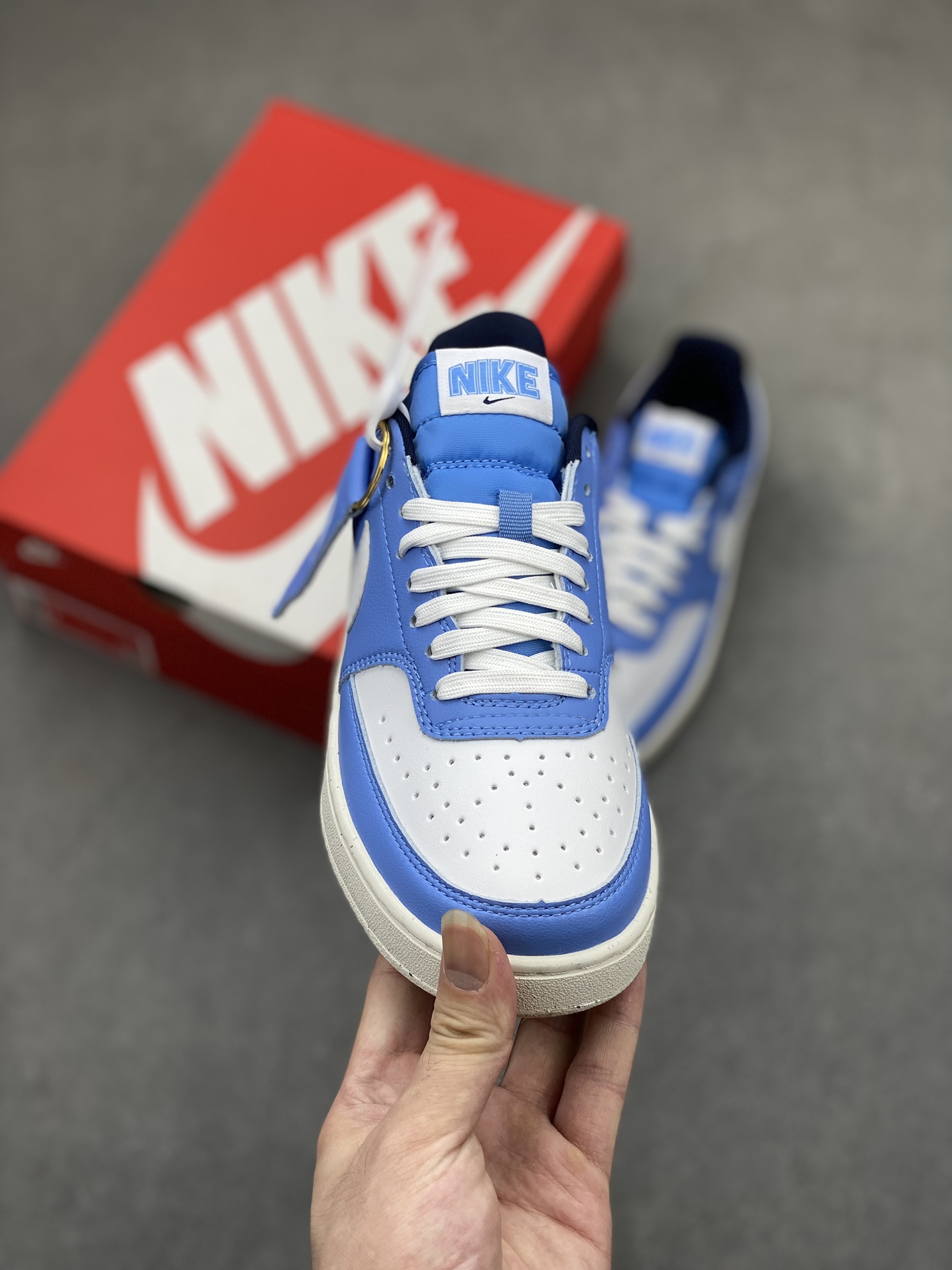 Nike Court Vision Low Blue White Men's Shoes FJ2767-400 3 i1719950567 5411 7