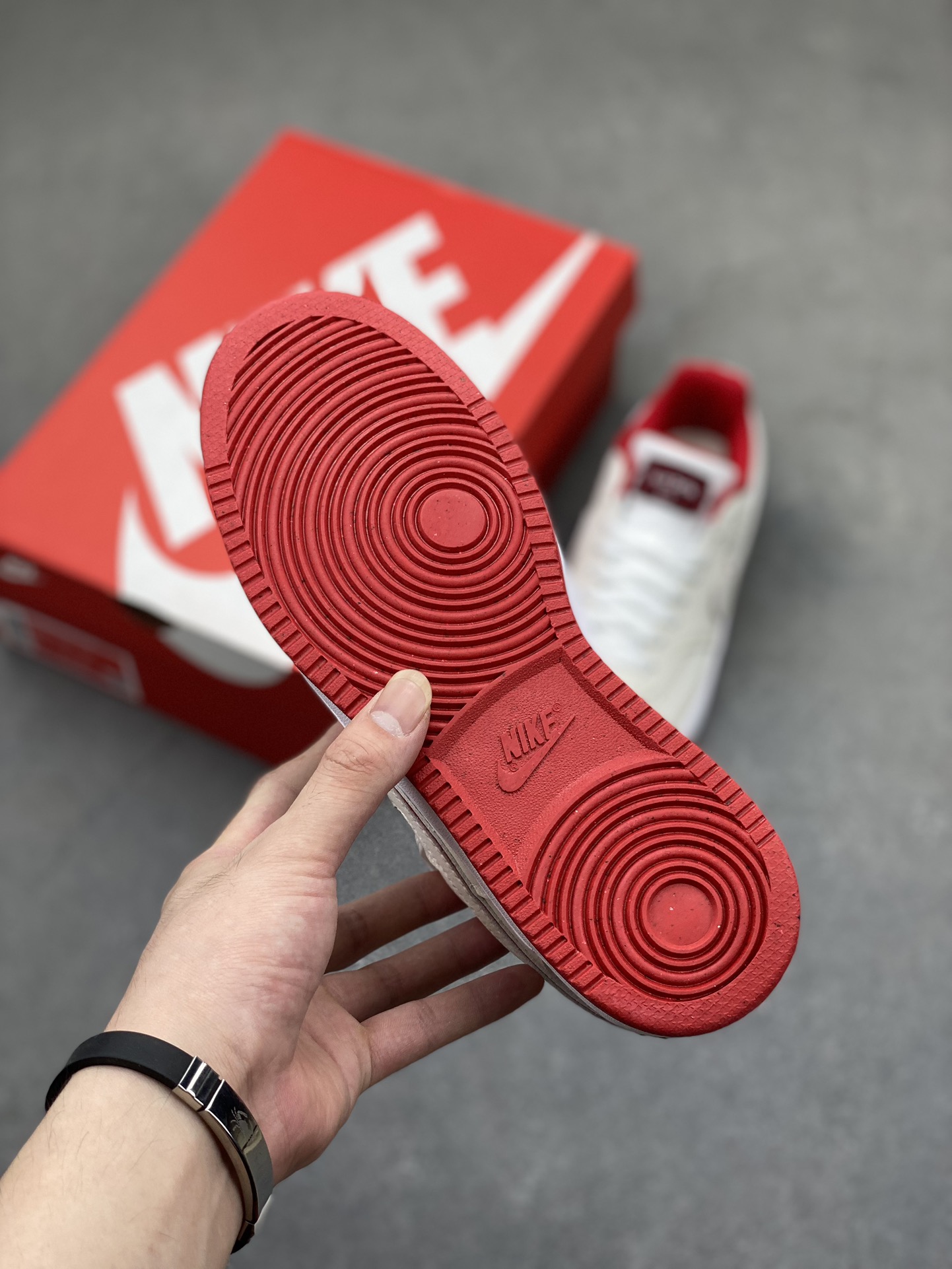 Nike Court Vision Low Women's Shoes White/Team Red HF0739-111 Sneakers 7 i1719950604 9855 8