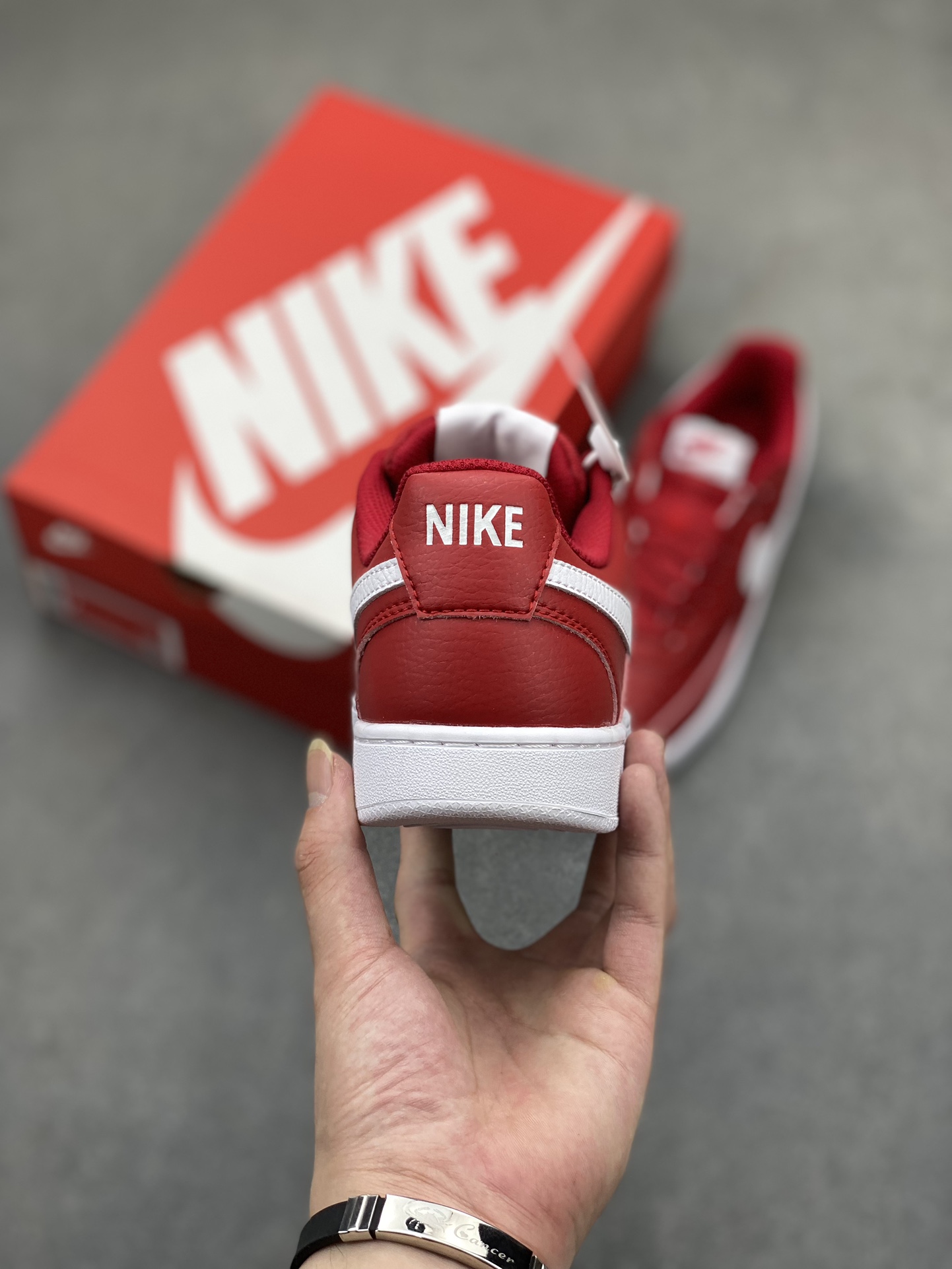Nike Court Vision Low Red White Sneakers CD5463-600 Size Men's 7-12 5 i1719950647 831 3