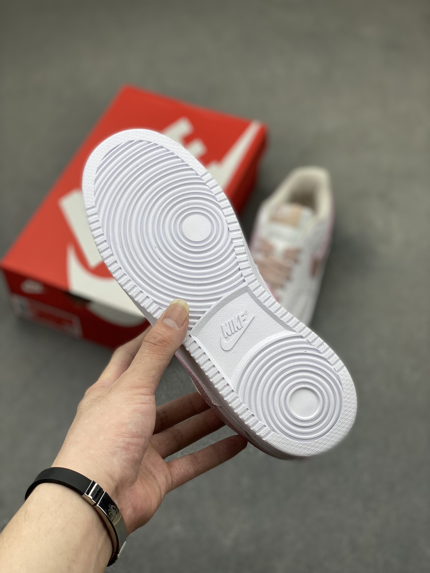 Nike Court Vision Low Women's Shoes White/Tan CD5434-113 Comfort Sneakers 7 i1719950685 5693 7