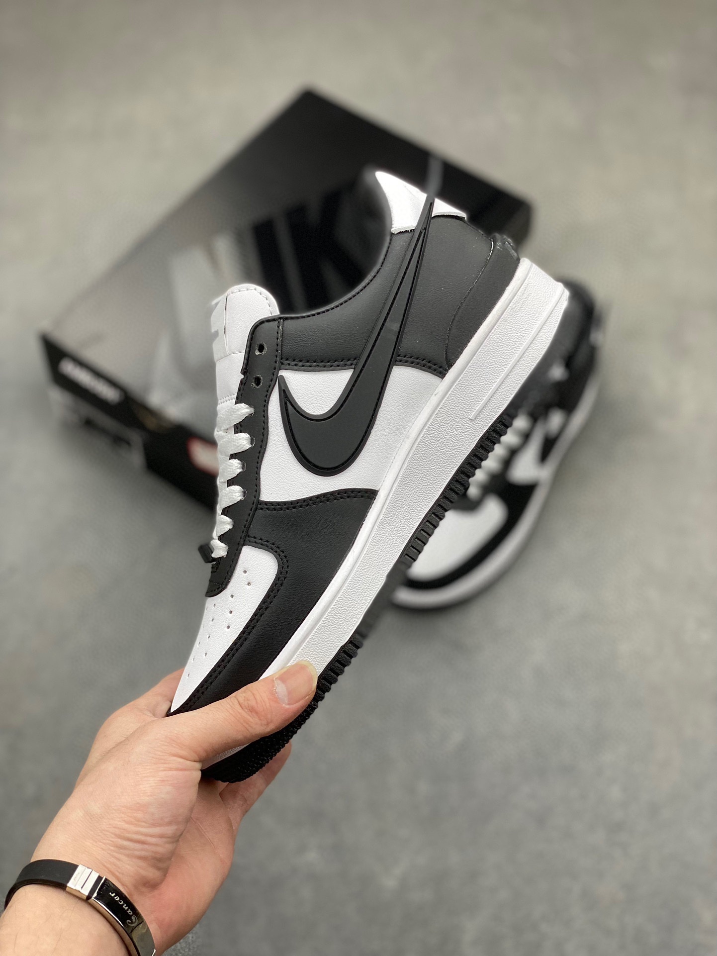 Nike Air Force 1 '07 Low Black White Sneakers - Original Quality & Comfort 4 i1719951330 622 0
