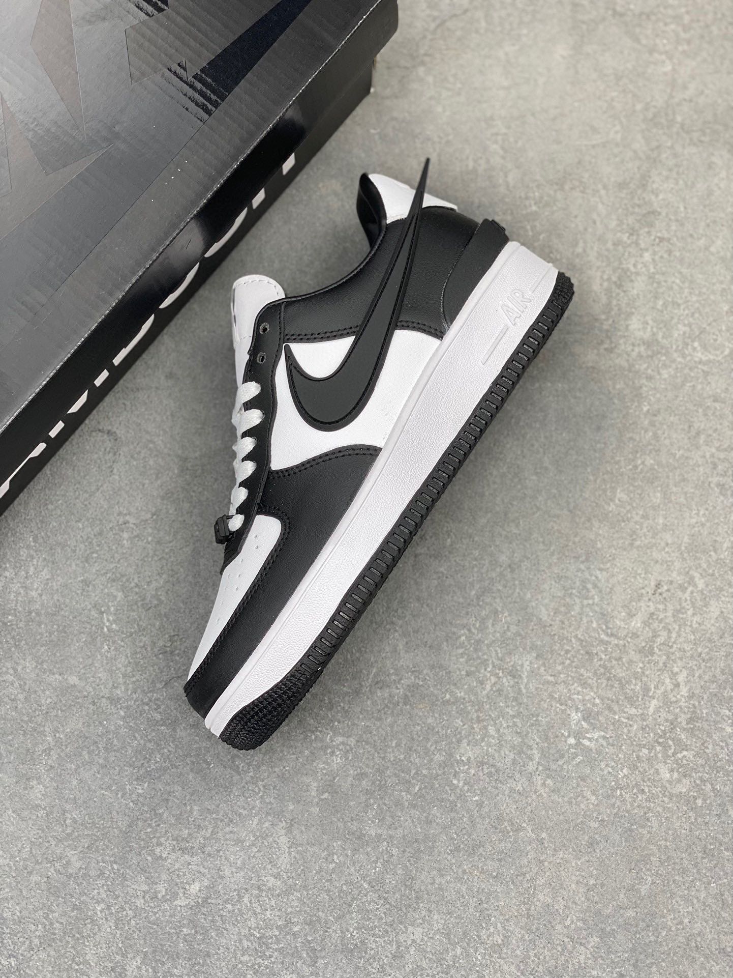 Nike Air Force 1 '07 Low Black White Sneakers - Original Quality & Comfort 8 i1719951331 5619 6