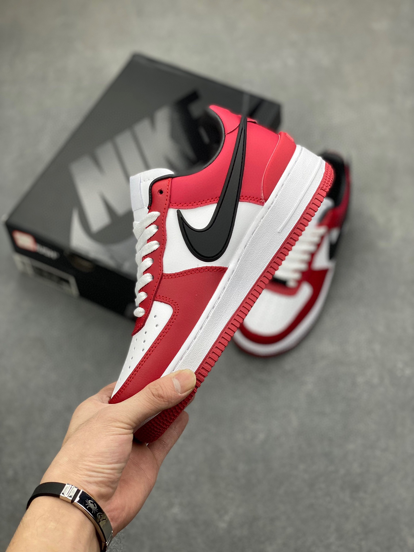 Nike Air Force 1 '07 Low Red/White Sneakers - Iconic Style & Comfort 4 i1719951475 3300 6
