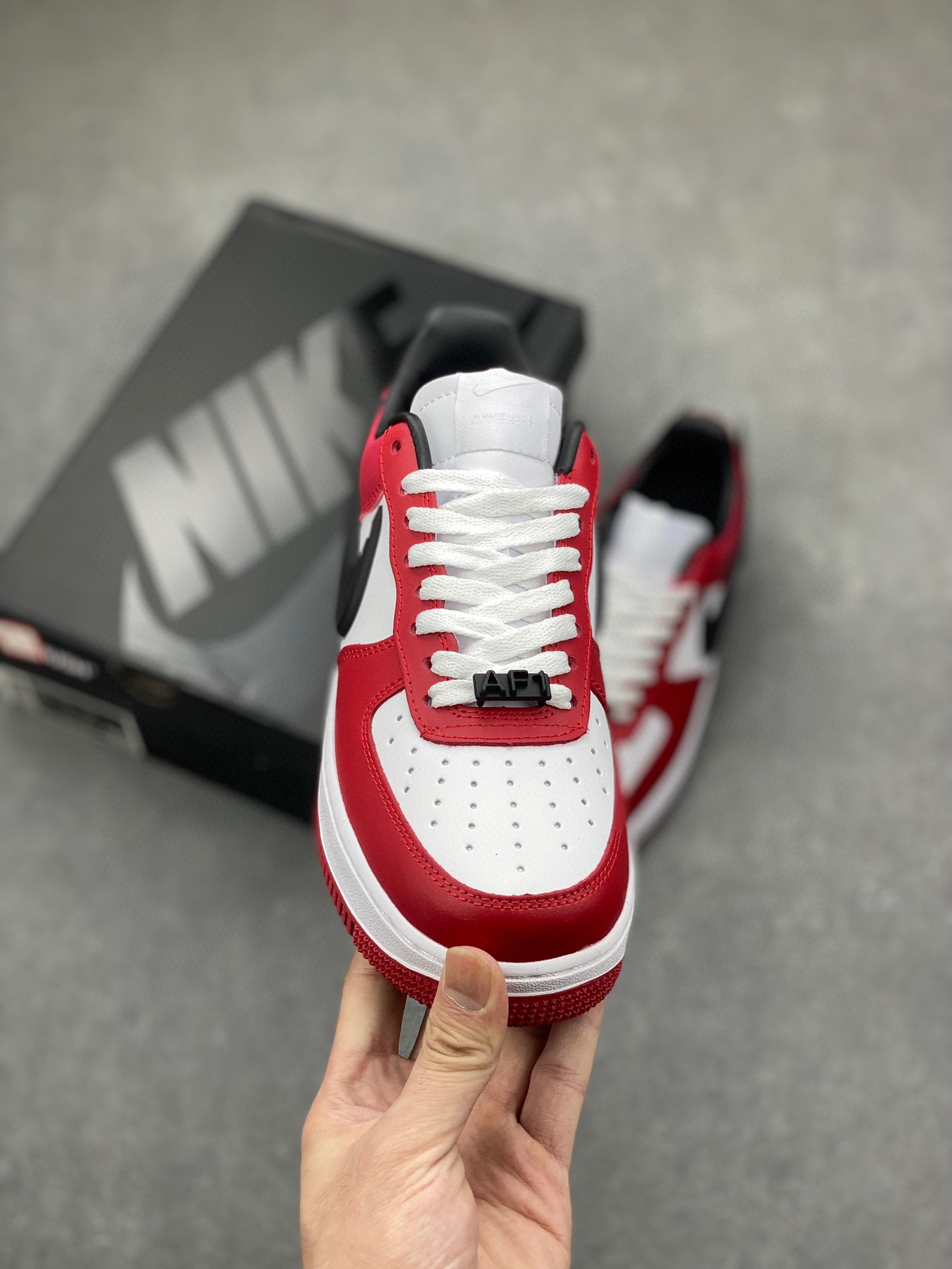 Nike Air Force 1 '07 Low Red/White Sneakers - Iconic Style & Comfort 3 i1719951475 3895 1