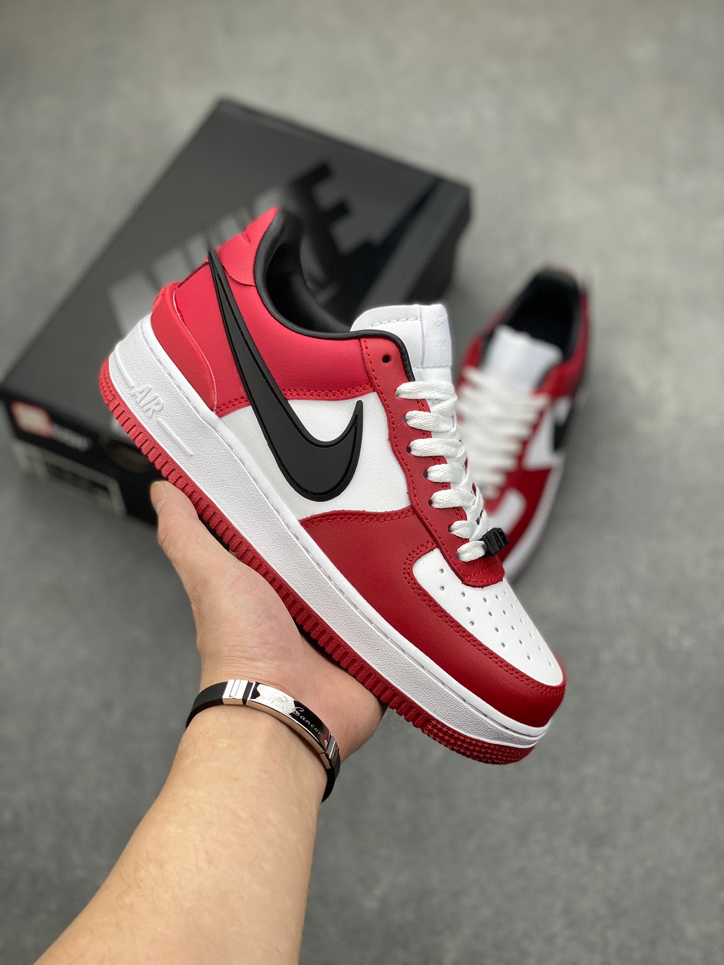 Nike Air Force 1 '07 Low Red/White Sneakers - Iconic Style & Comfort 2 i1719951480 8457 0