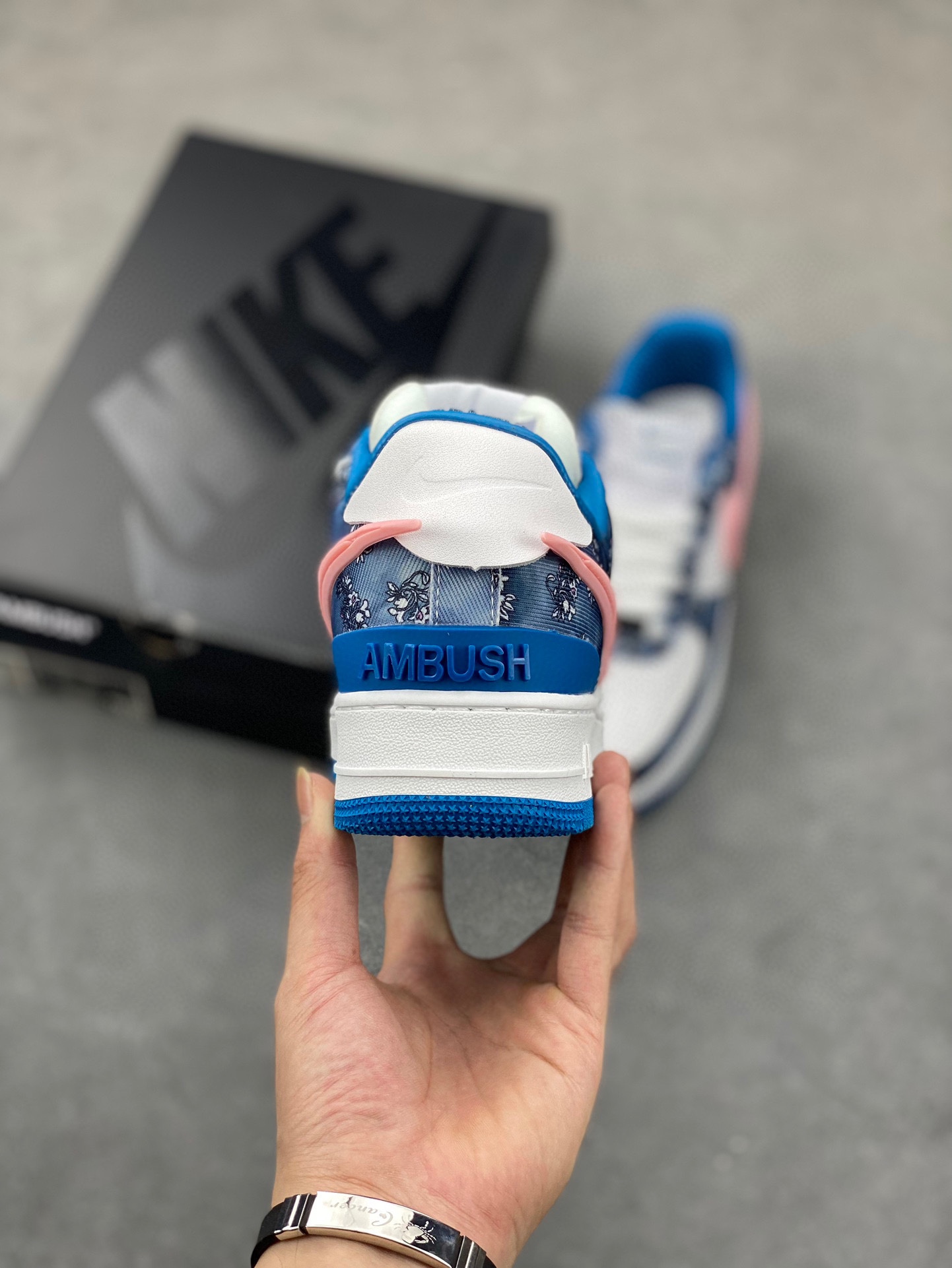 Nike Air Force 1 '07 Low AMBUSH Sneakers White Blue Pink DV3464 5 i1719951525 7143 1