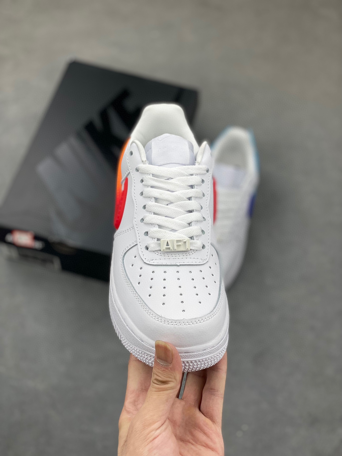 Nike Air Force 1 '07 Low White Red Orange Fashion Sneakers DV3464 3 i1719951542 4371 0