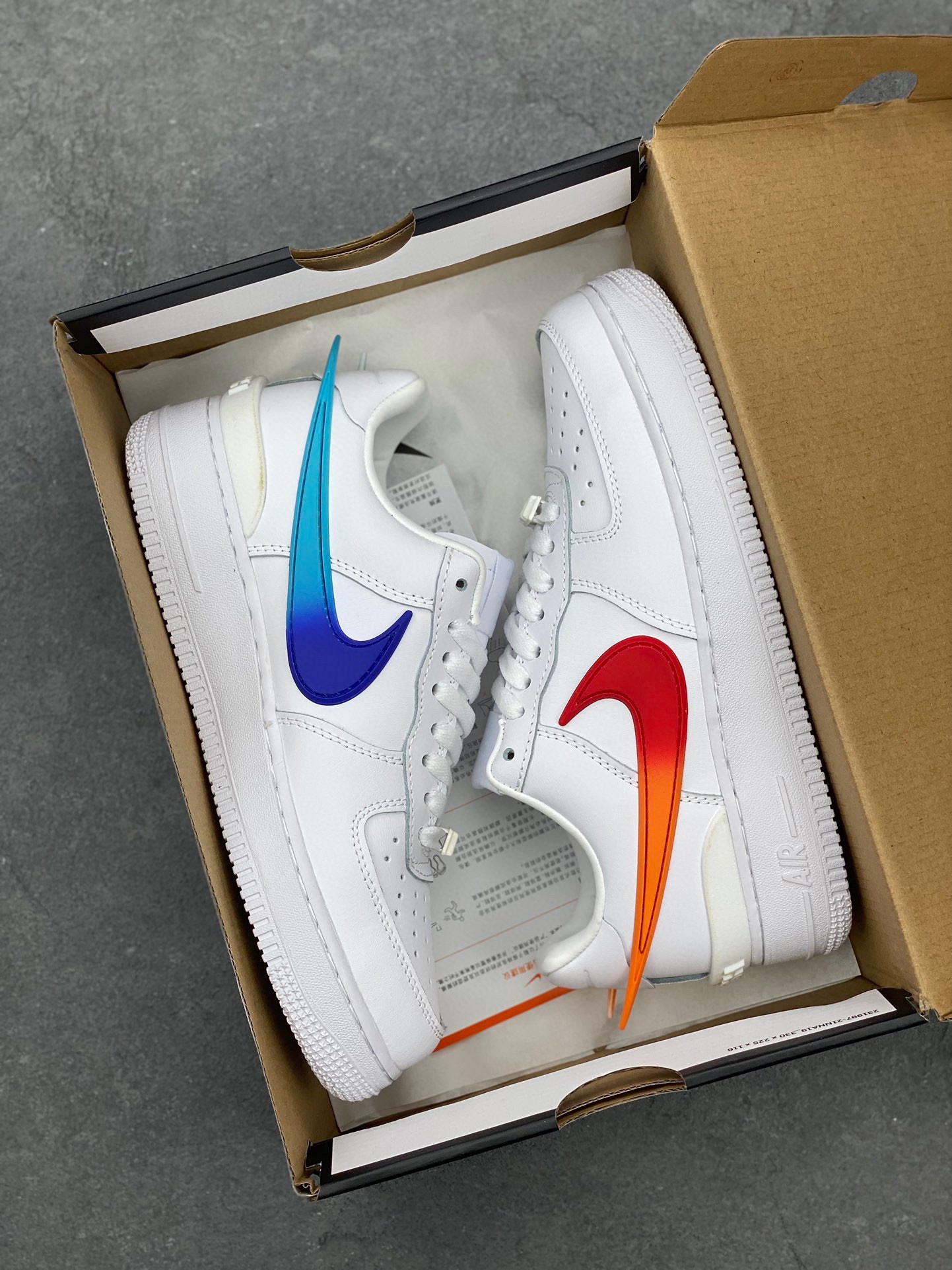 Nike Air Force 1 '07 Low White Red Orange Fashion Sneakers DV3464 10 i1719951547 456 0
