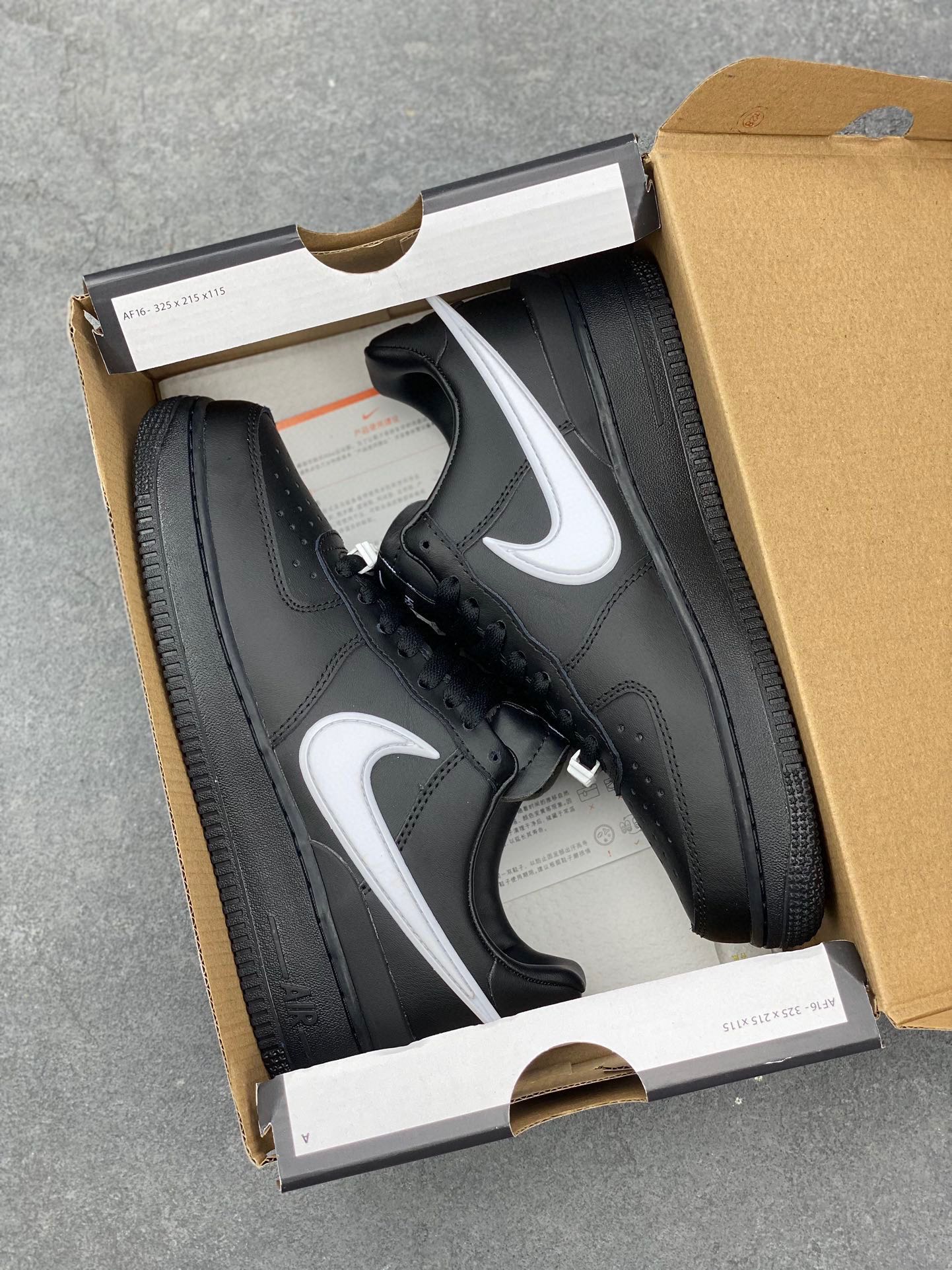 Nike Air Force 1 '07 Low Black/White - Iconic Style & Comfort, All Sizes 10 i1719951607 8004 8