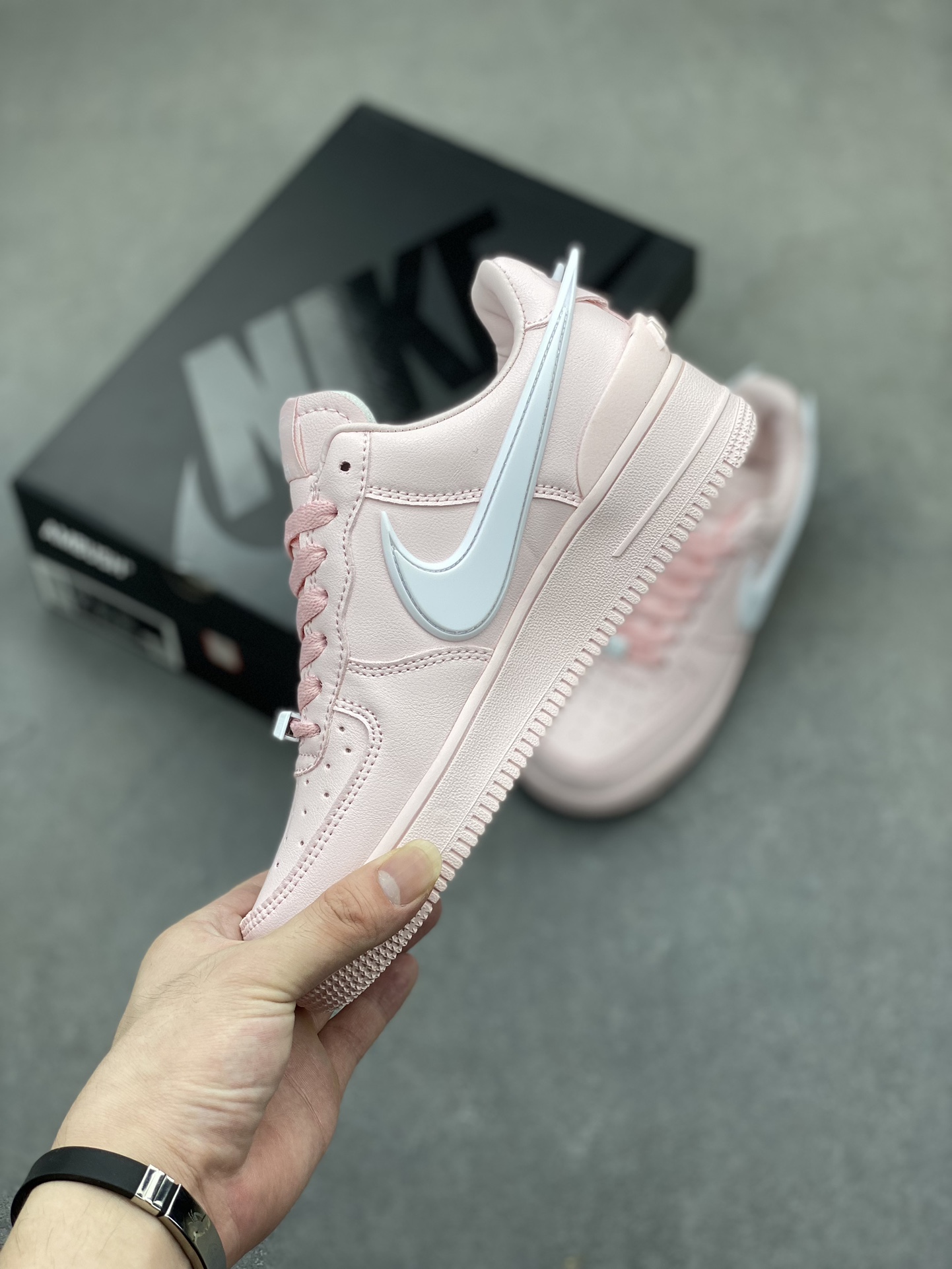 Nike Air Force 1 '07 Low Pink Oxford/White Women's Sneakers DV3464-008 4 i1719951636 9043 5