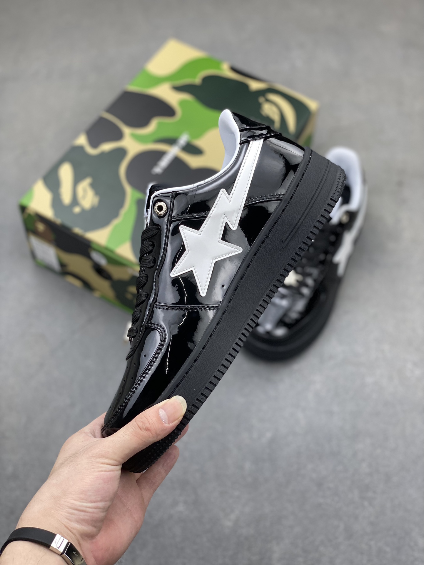 BAPE x Air Force 1 Low '07 Black & White: Original Design, Perfect Fit 4 i1720032657 1455 3