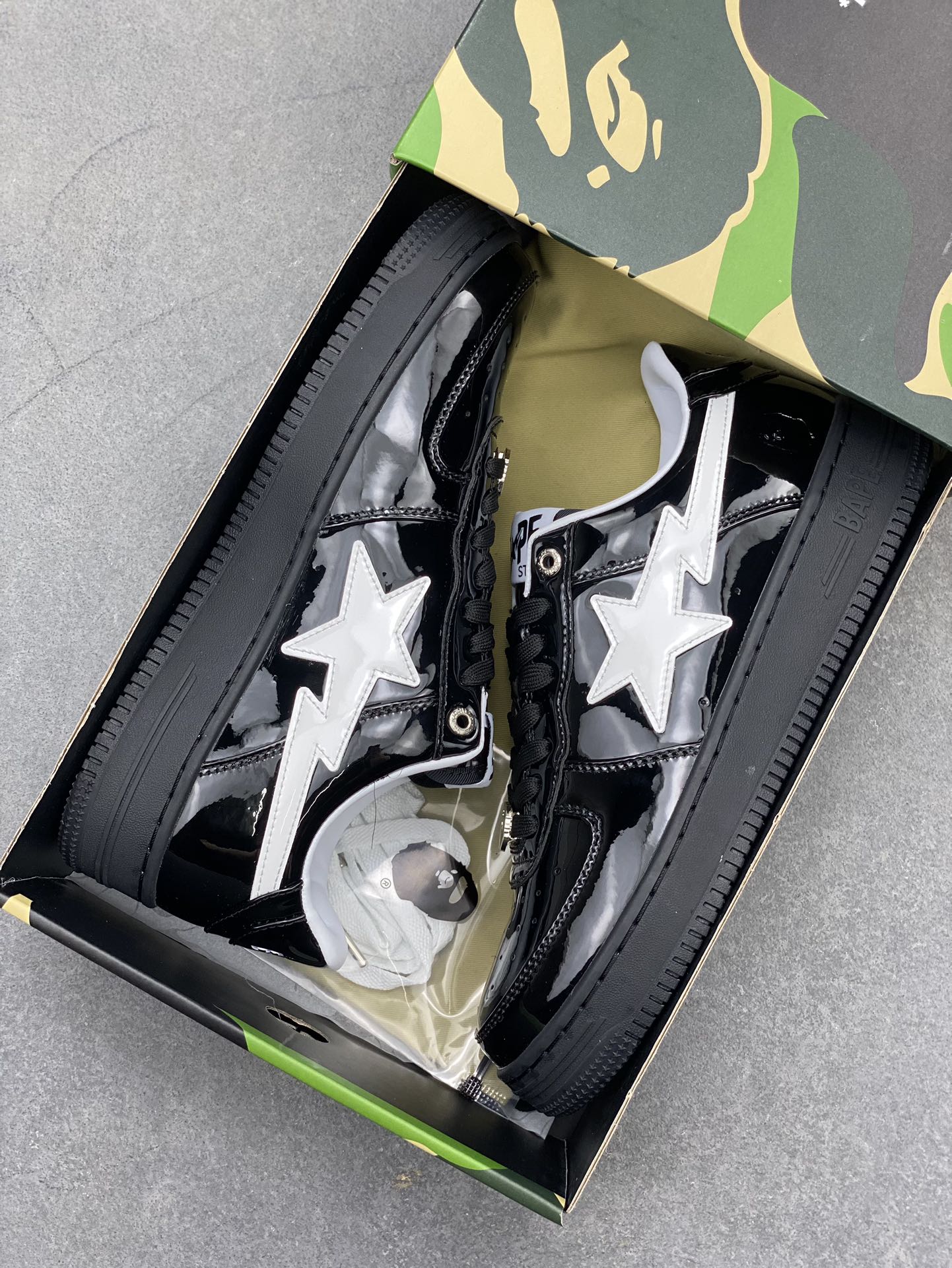 BAPE x Air Force 1 Low '07 Black & White: Original Design, Perfect Fit 10 i1720032657 3004 5